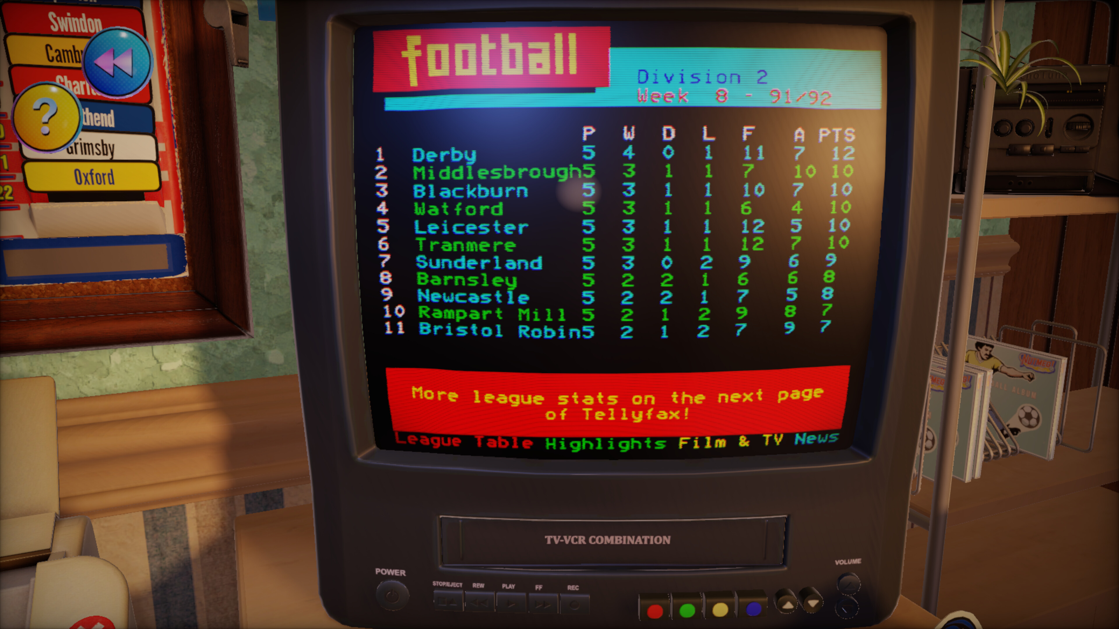 NUTMEG! A Nostalgic Deckbuilding Football Manager screenshot 17