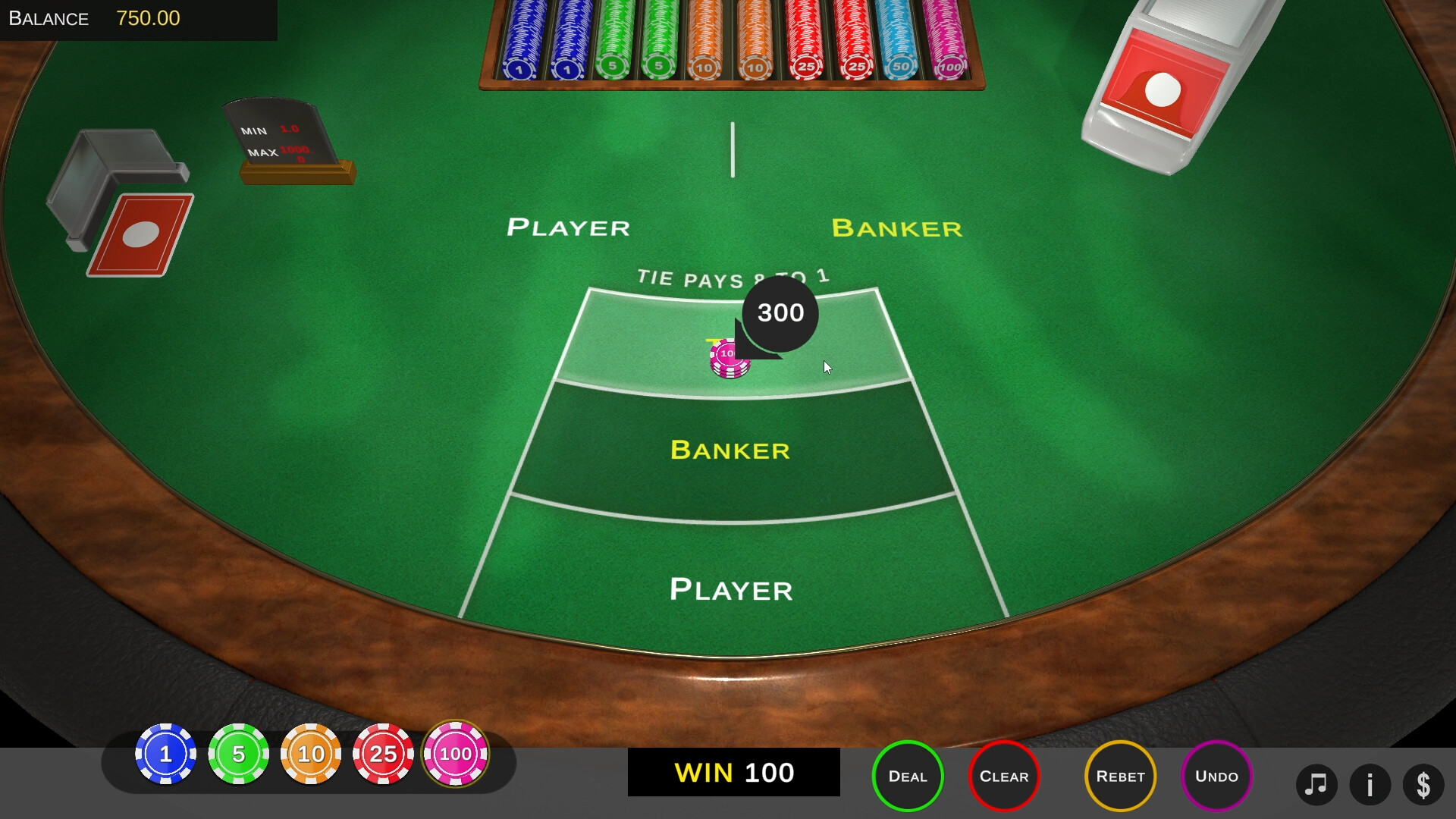 Baccarat screenshot 3