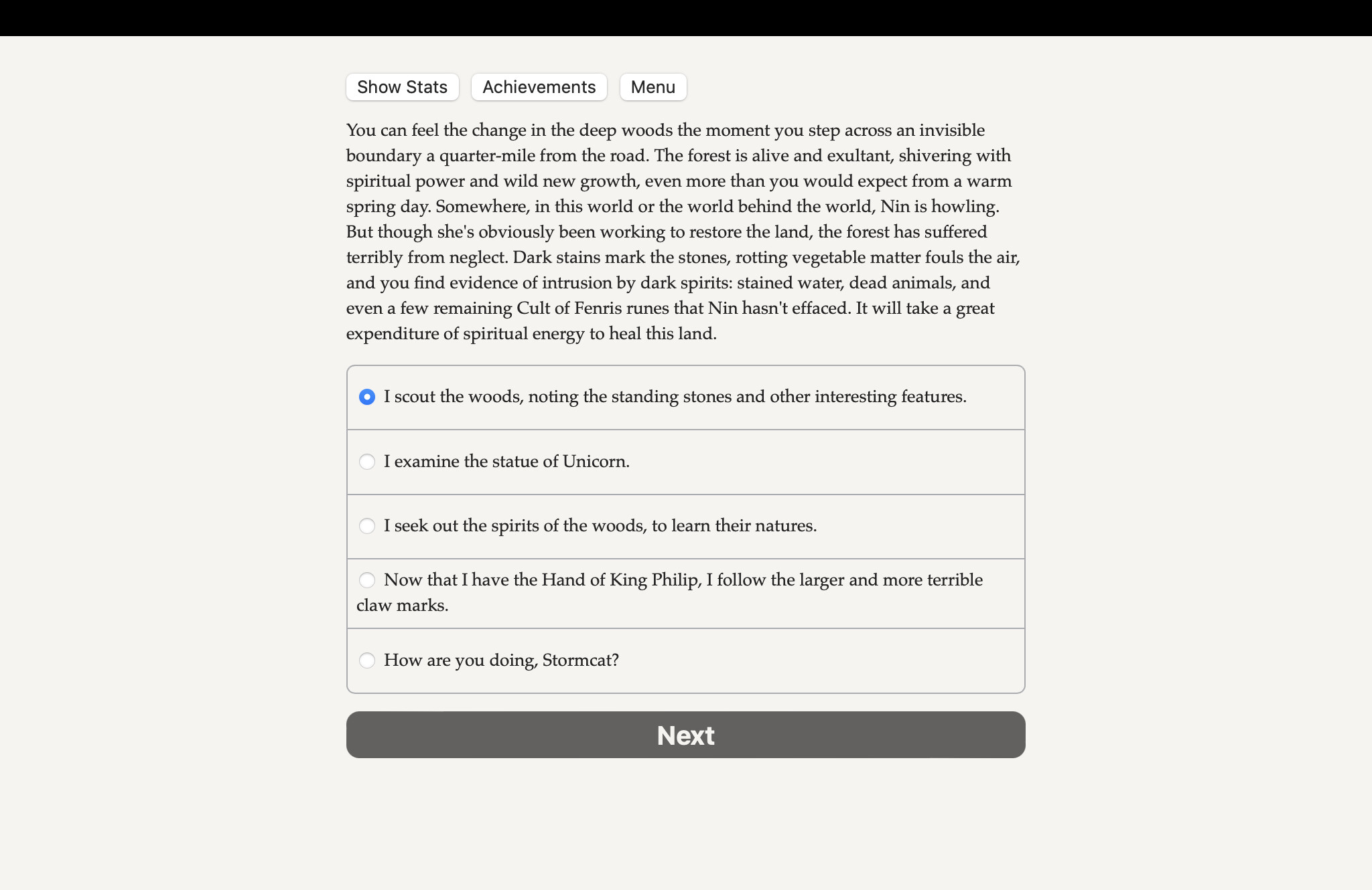 Werewolf: The Apocalypse — The Book of Hungry Names — Seek and Destroy screenshot 1