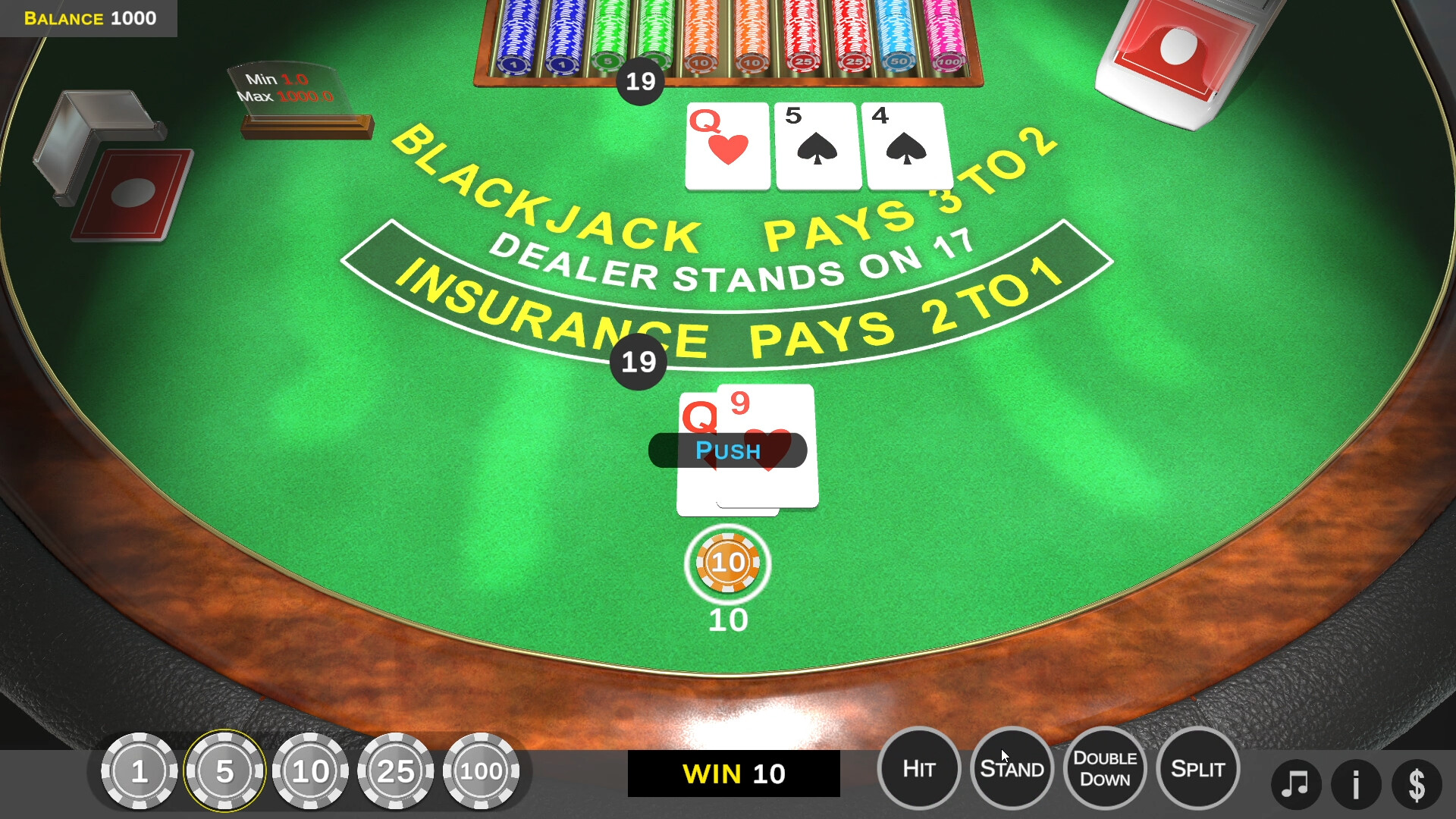 Blackjack screenshot 4