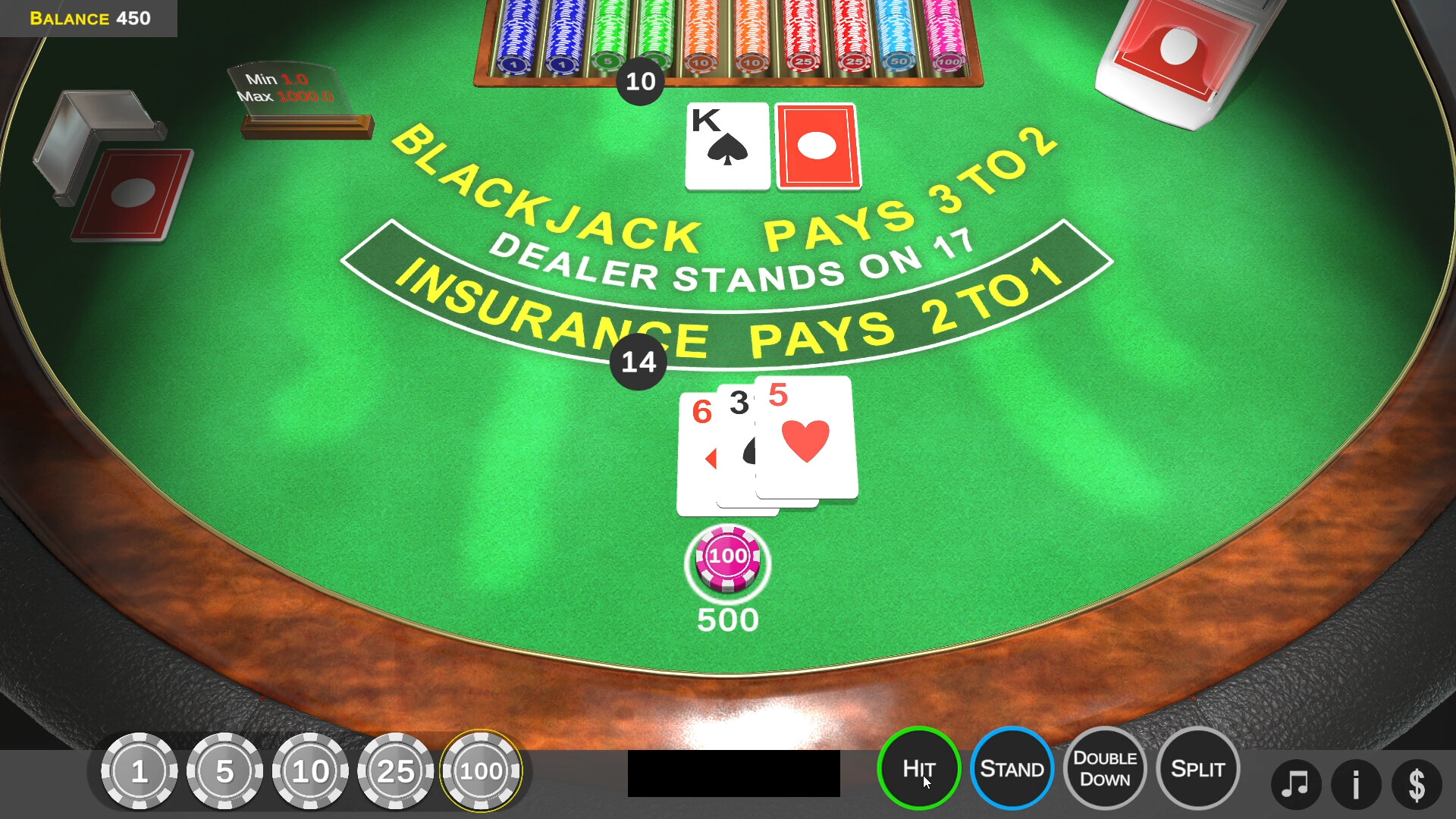 Blackjack screenshot 5