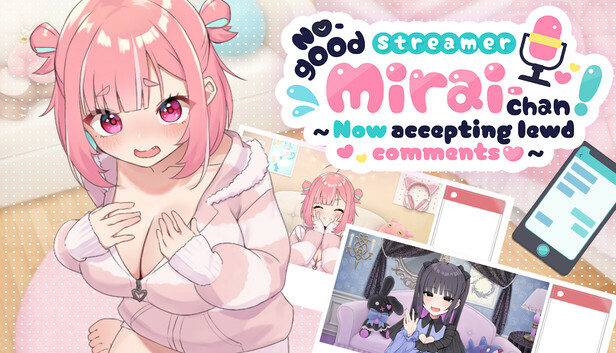 No-good Streamer Mirai-chan! capsule_616x353.jpg