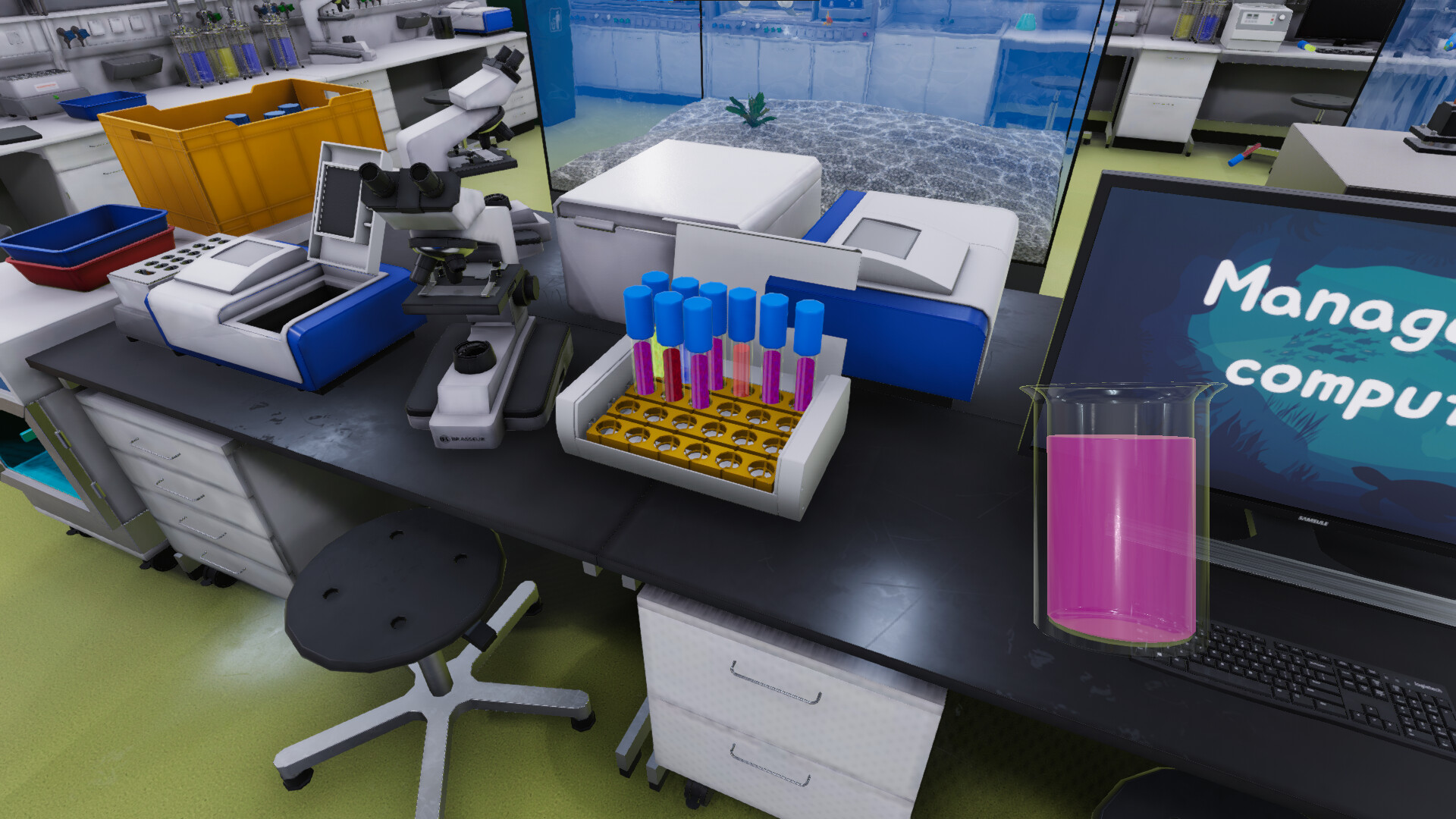 Aquarist - Laboratory DLC screenshot 1