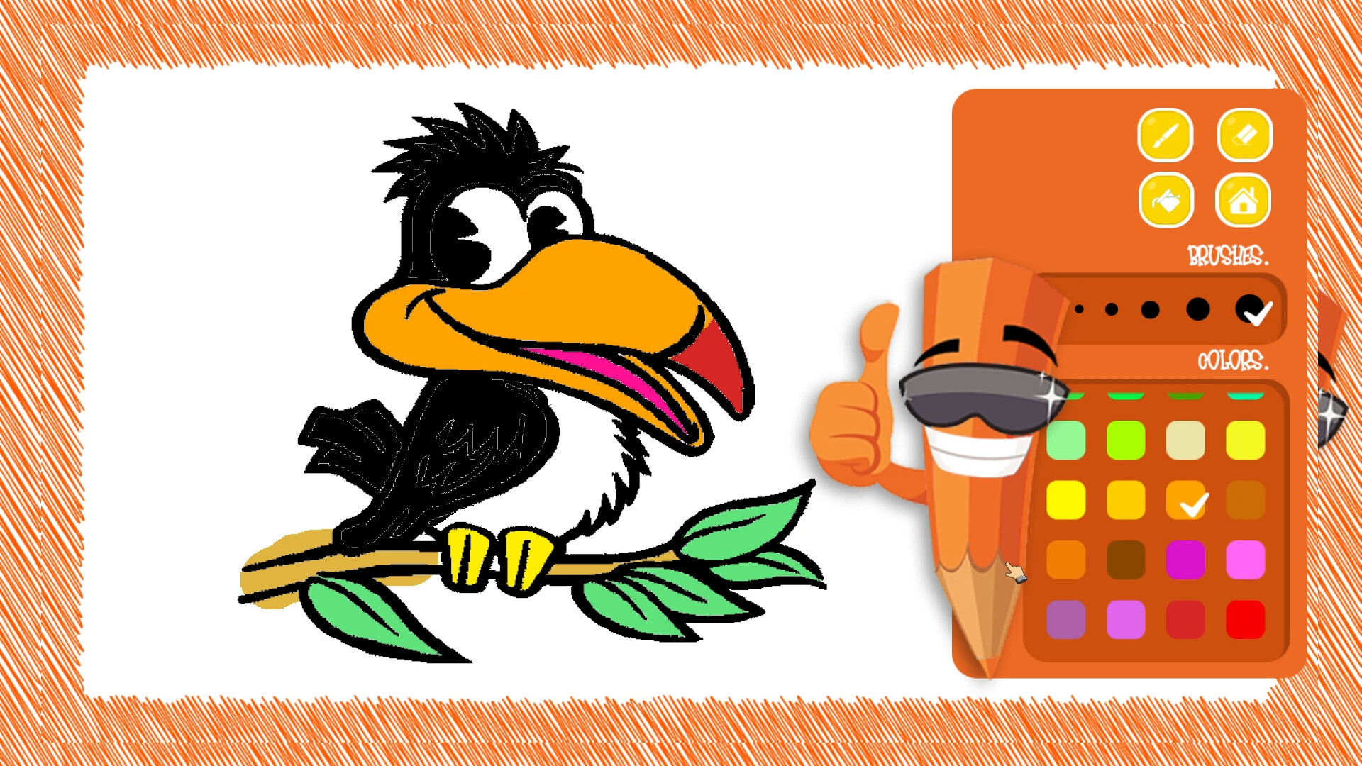 Bird Coloring screenshot 1