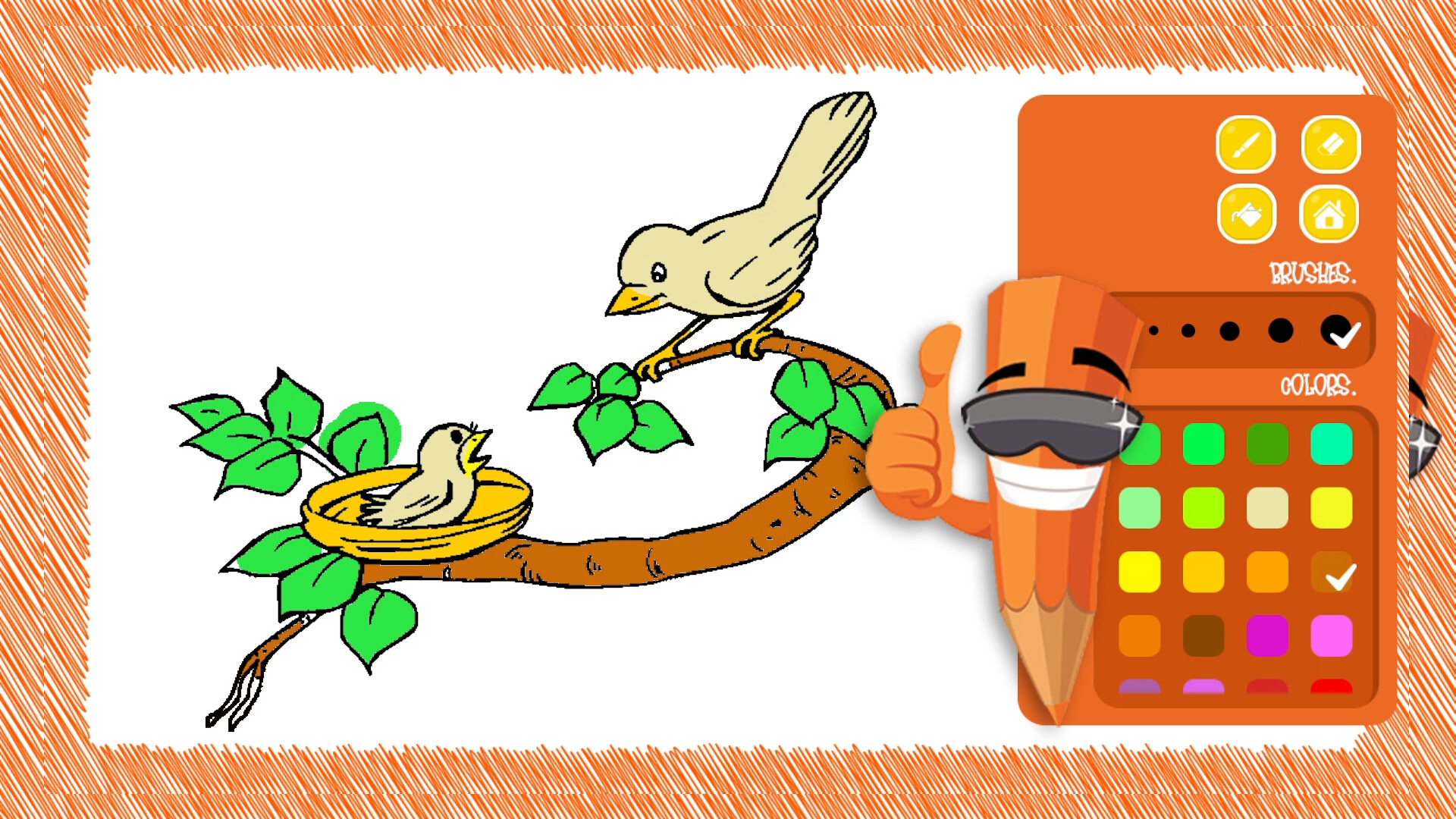 Bird Coloring screenshot 3