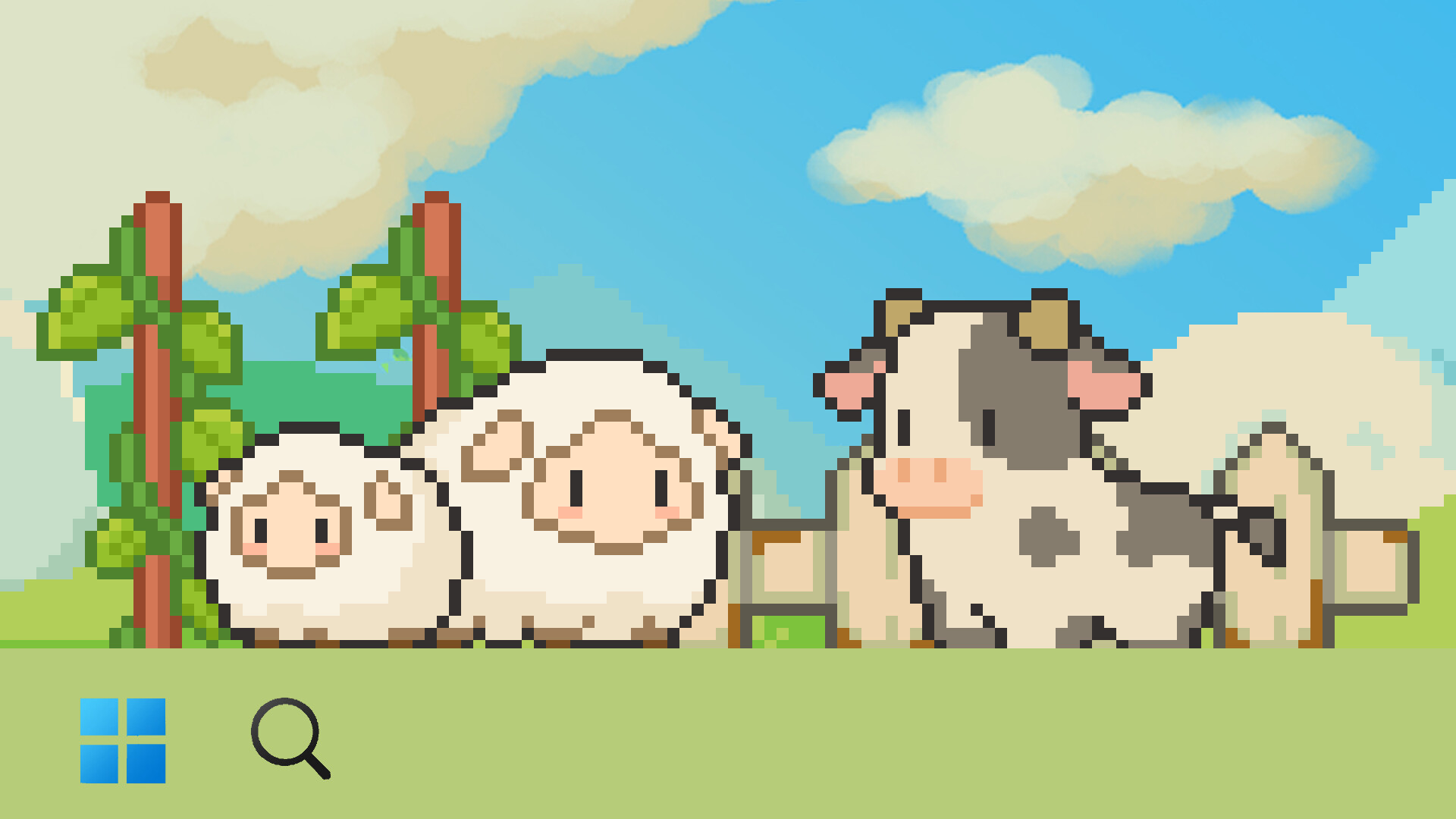 Tiny Pasture - Baabaa and Moomoo DLC screenshot 1
