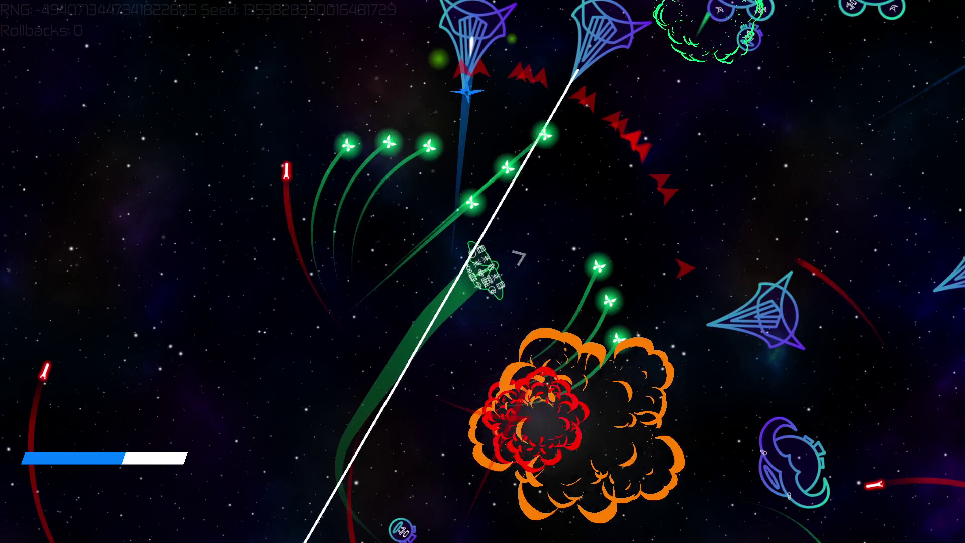 Neon Striker screenshot 1