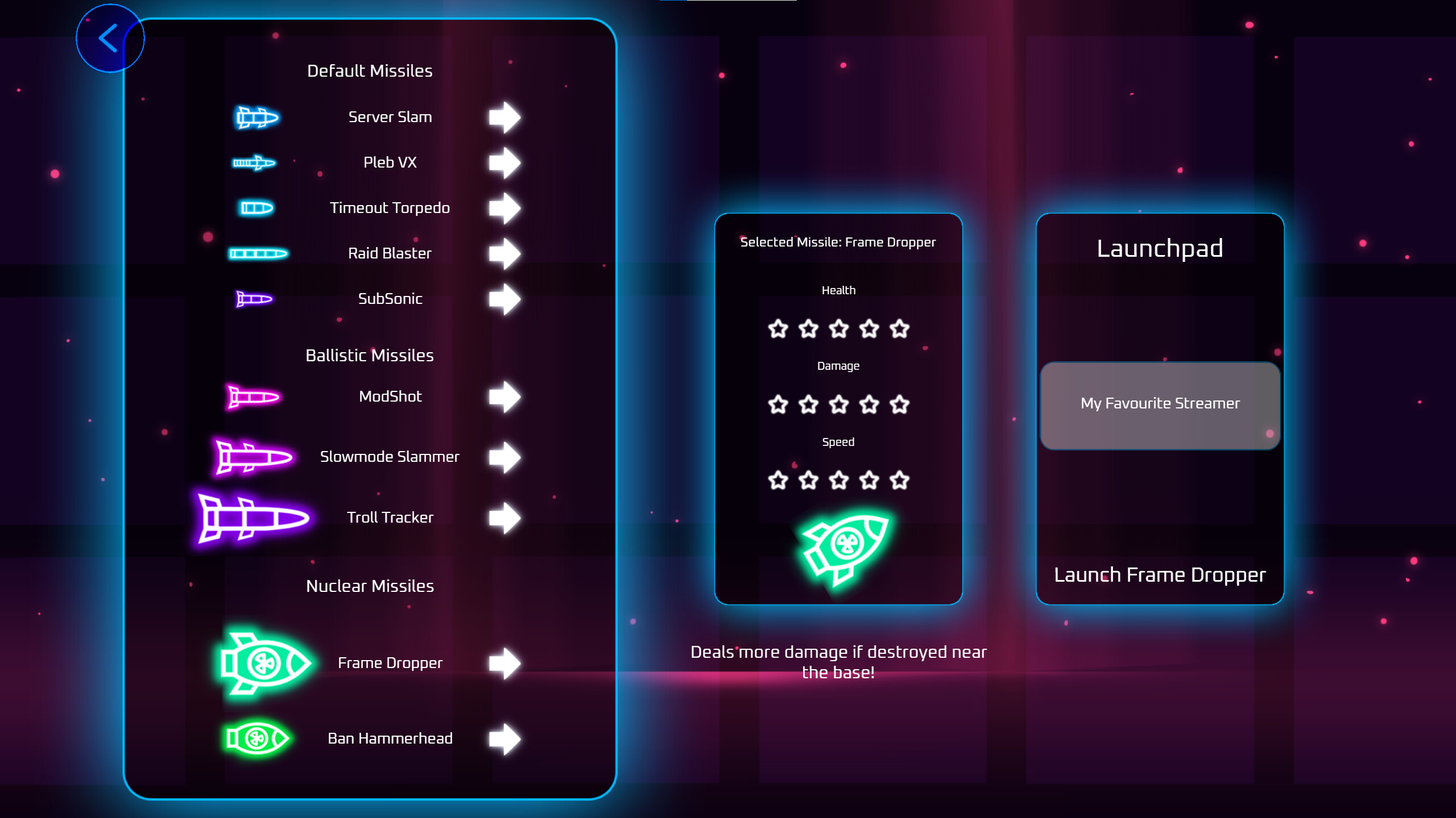 Stream Defense Protocol - Nuclear Missiles Pack screenshot 2