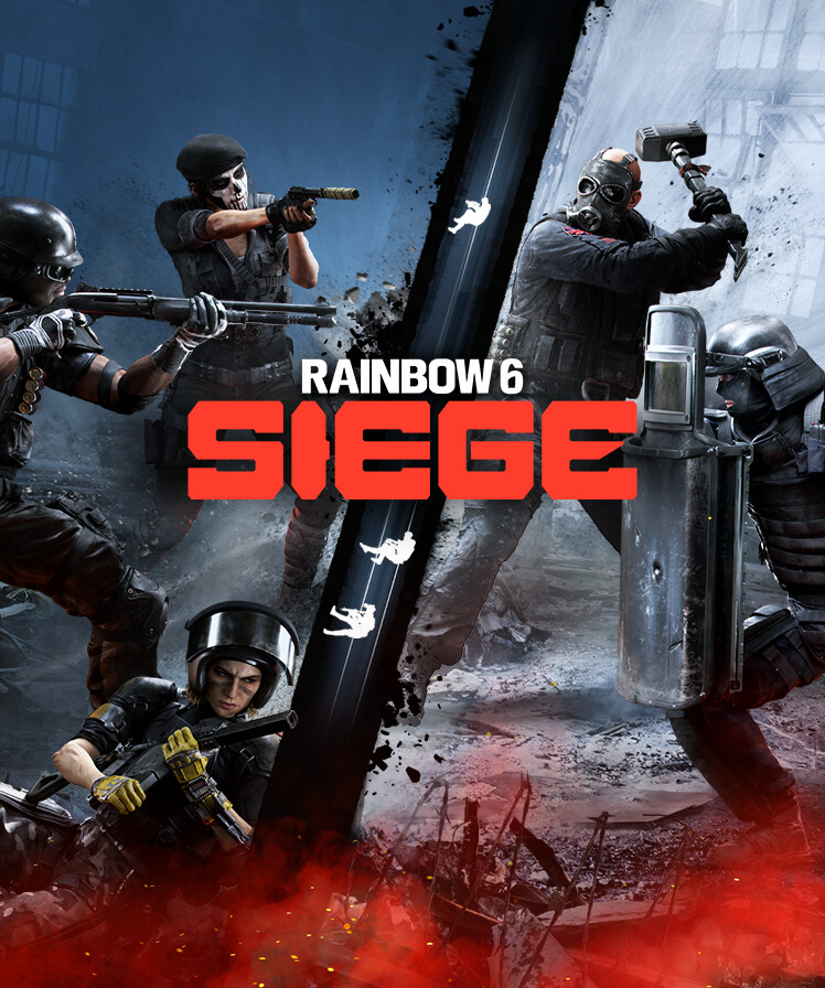 Official Rainbow Six Siege key art used for a pre-ranked settings test routine
