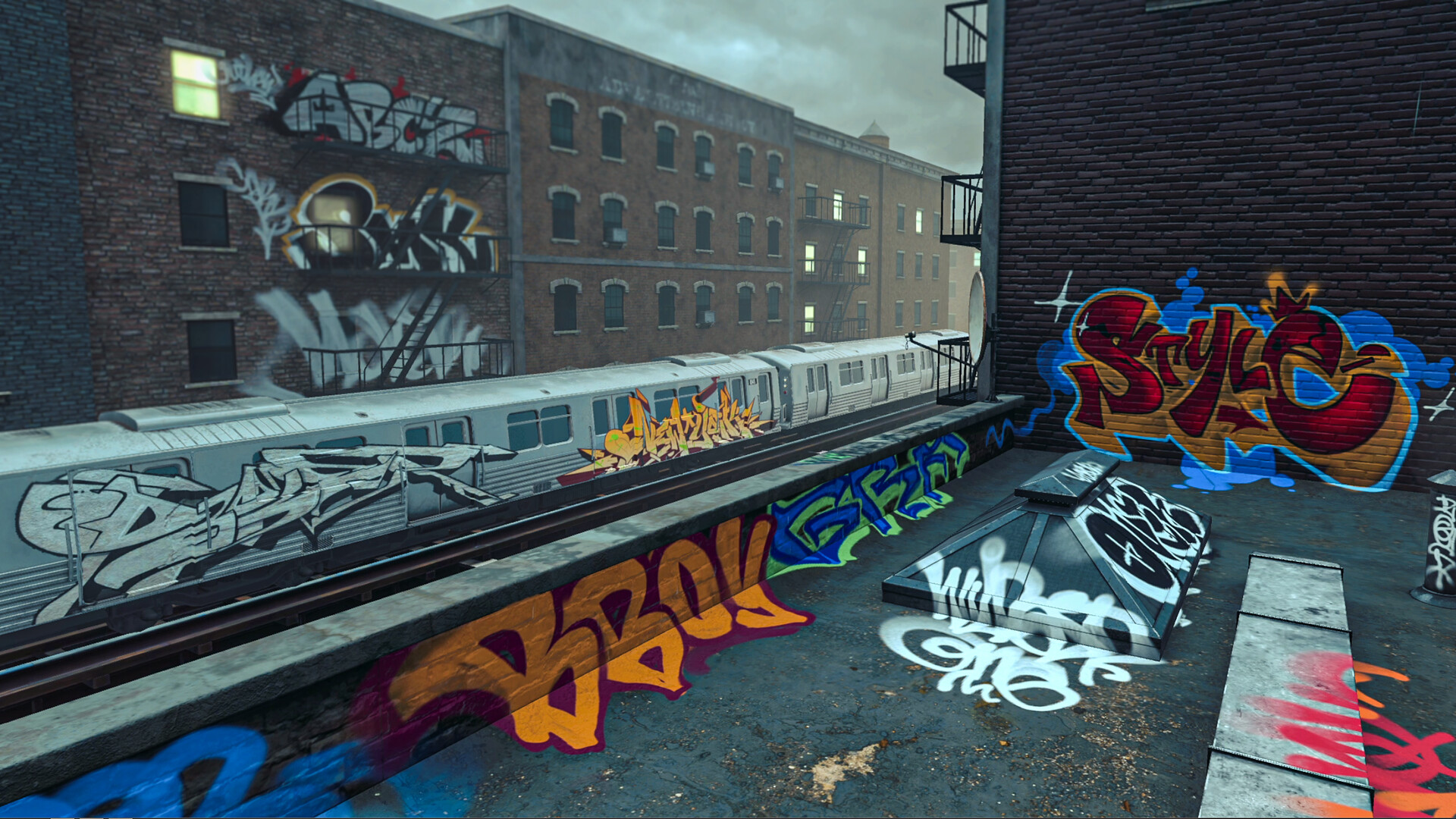 Graffism VR Graffiti Simulator - PC Game Screenshot