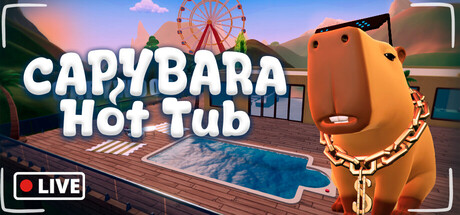 Capybara Hot Tub