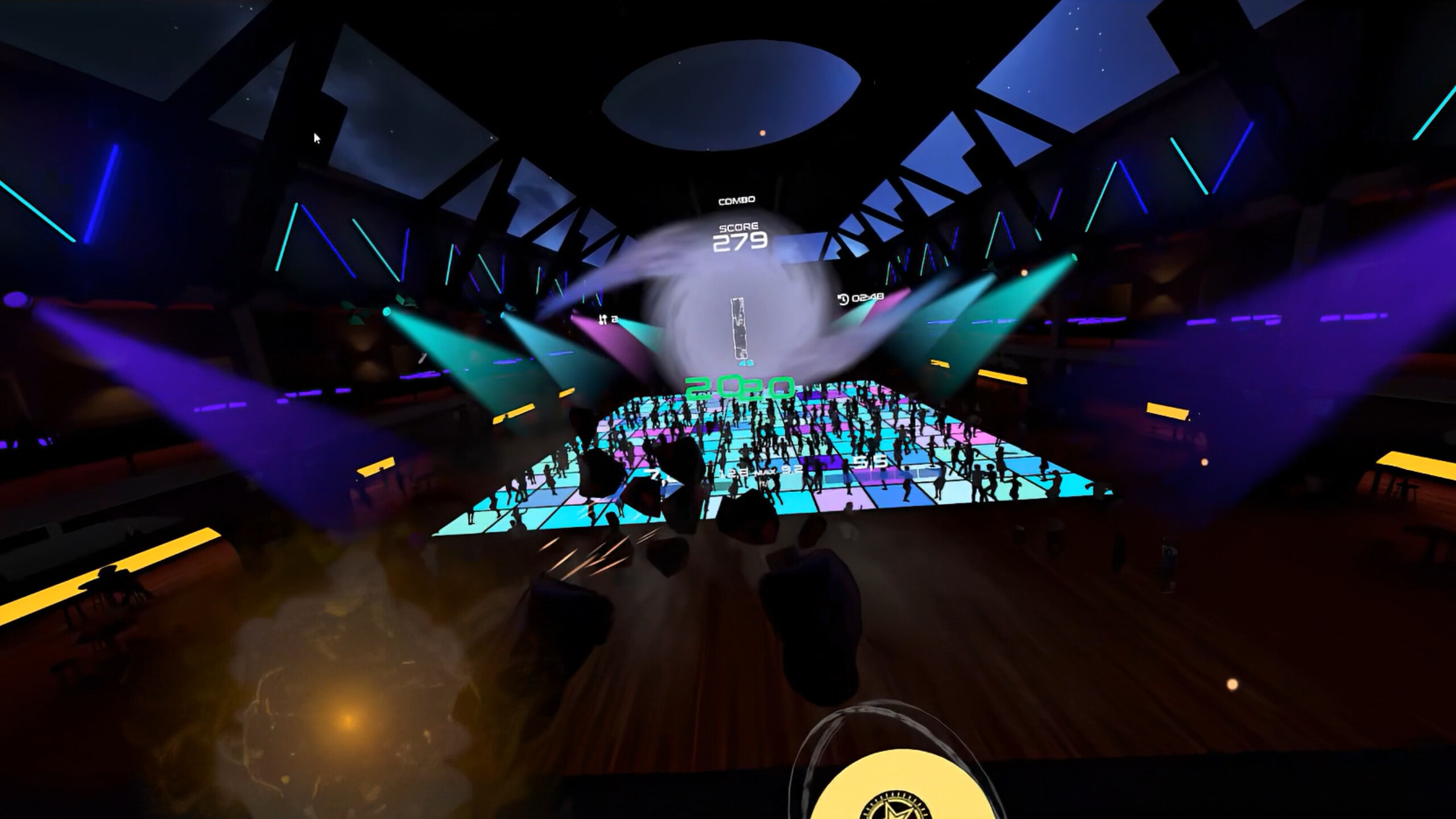 PowerBeatsVR - Disco Environment screenshot 2