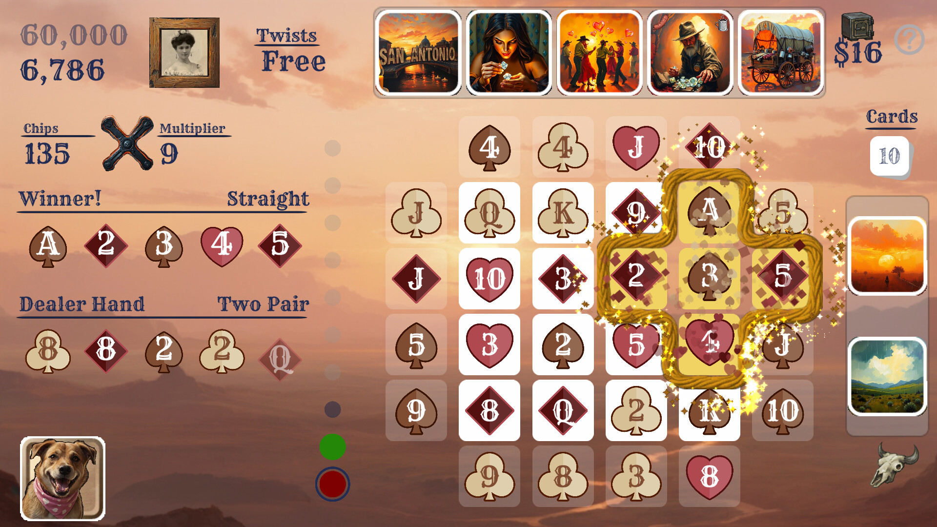 Texas Twist Poker 3 Bandit's Run