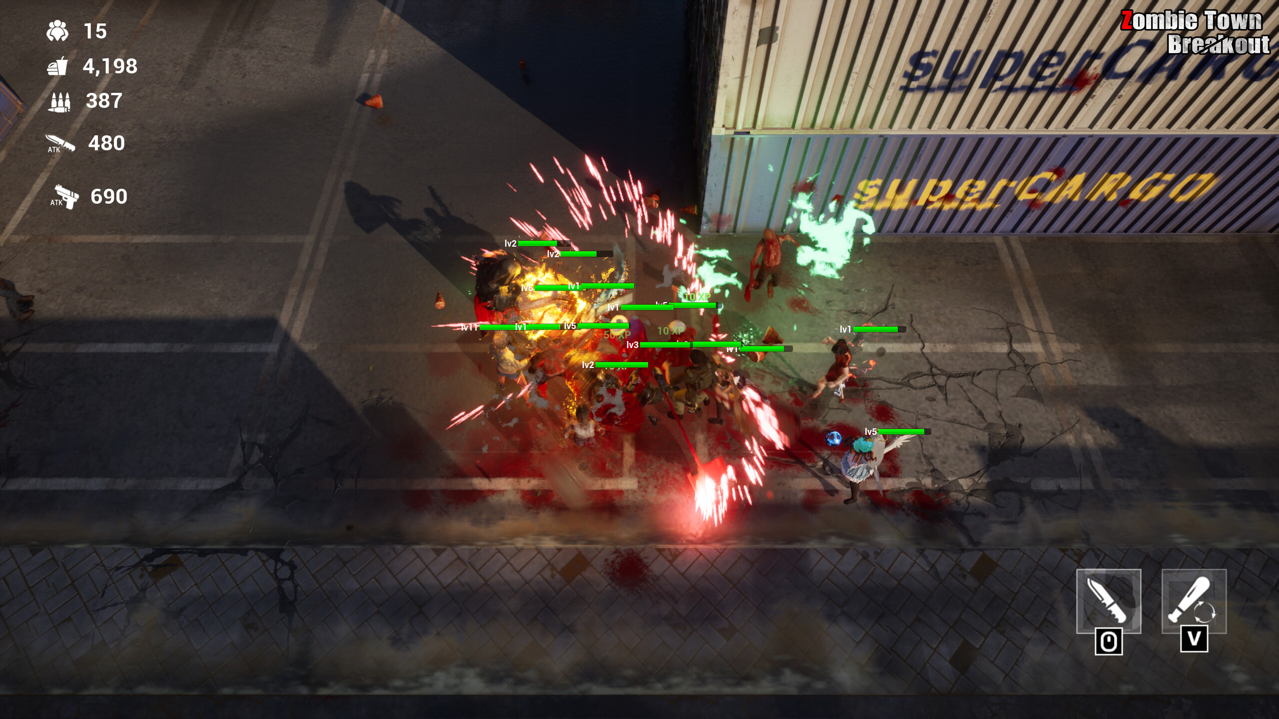 Zombie Town Breakout screenshot 10