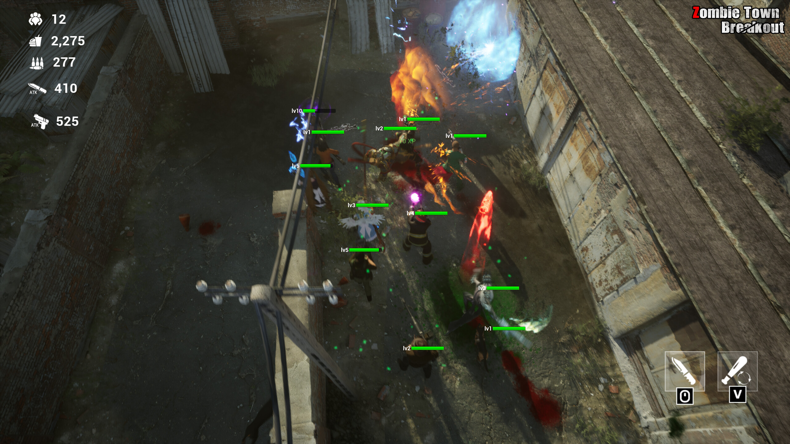 Zombie Town Breakout screenshot 3
