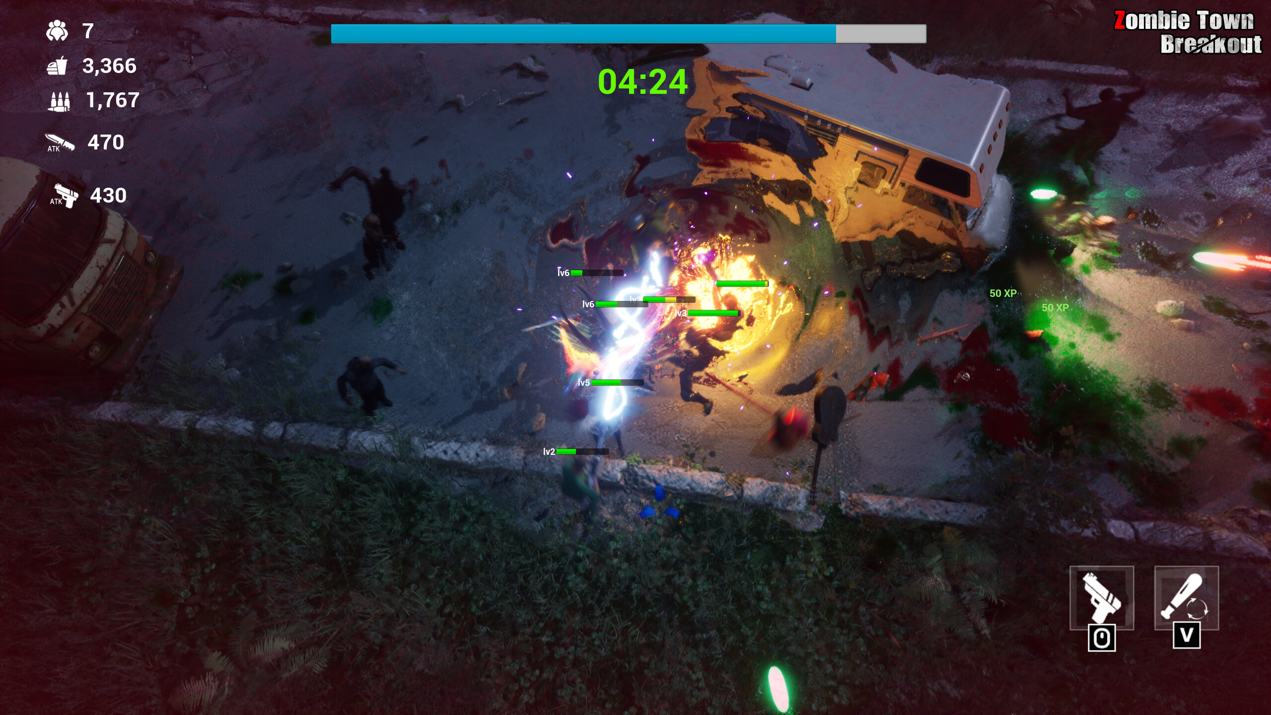 Zombie Town Breakout screenshot 4