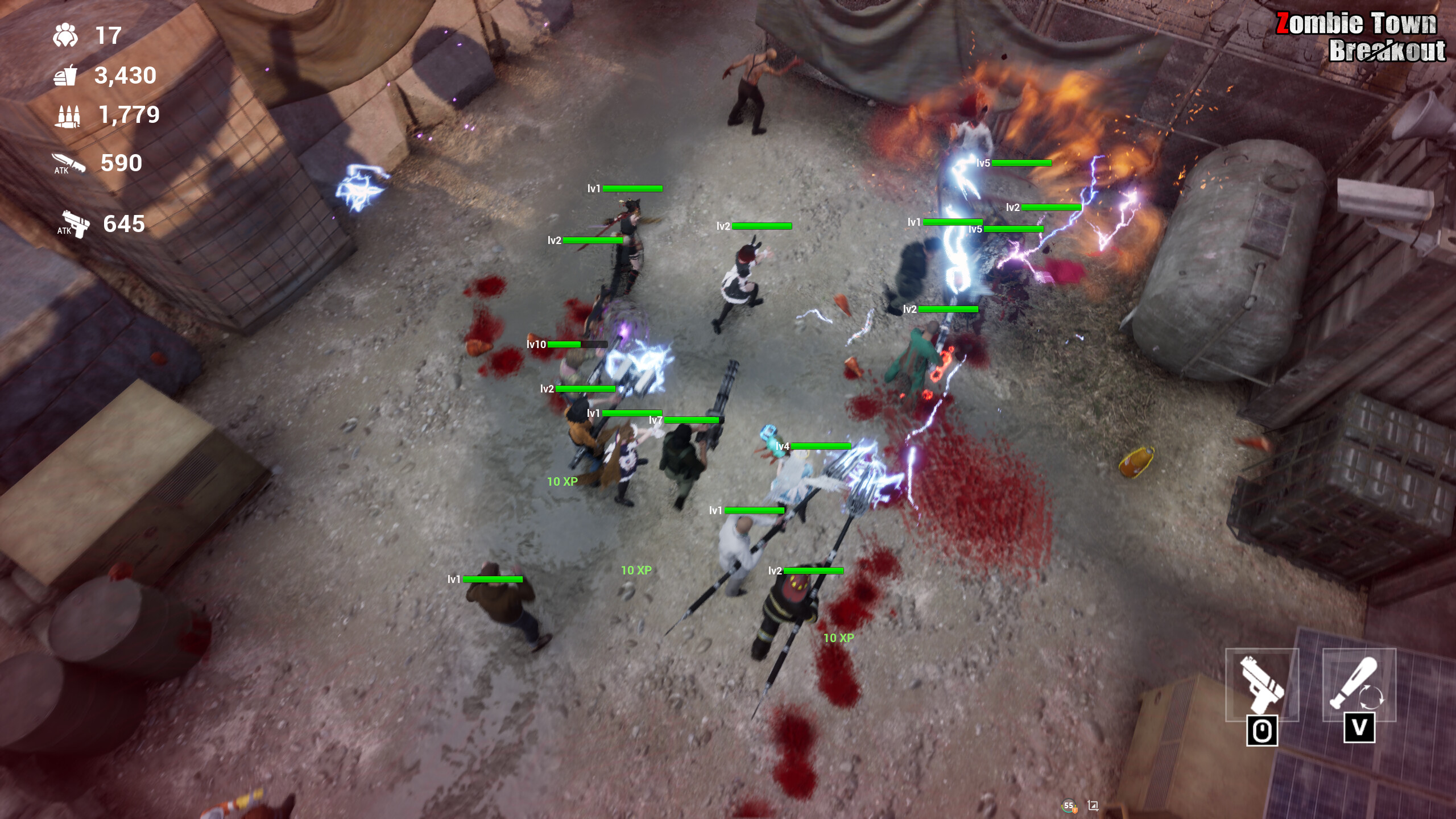 Zombie Town Breakout screenshot 5