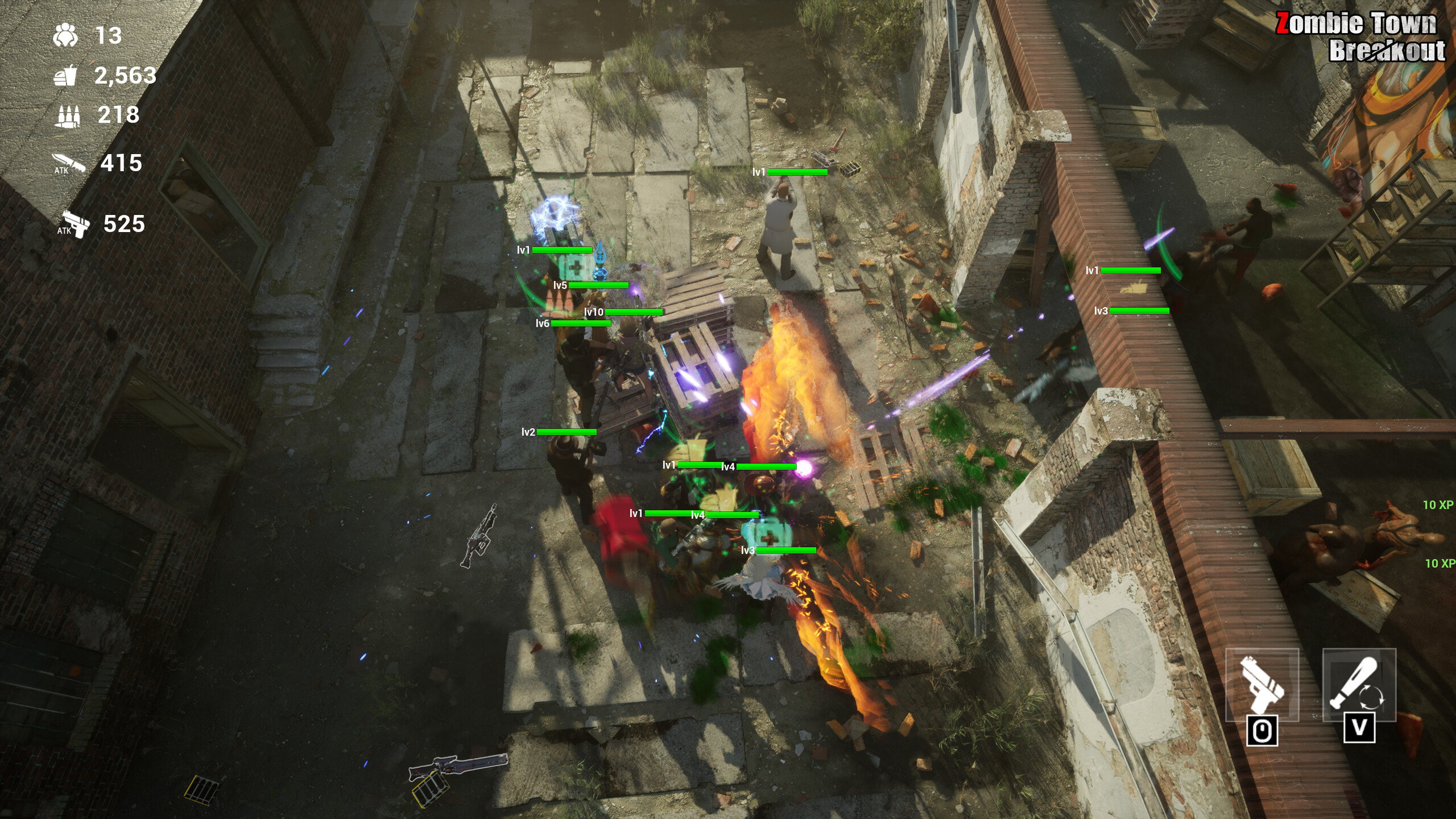 Zombie Town Breakout screenshot 9