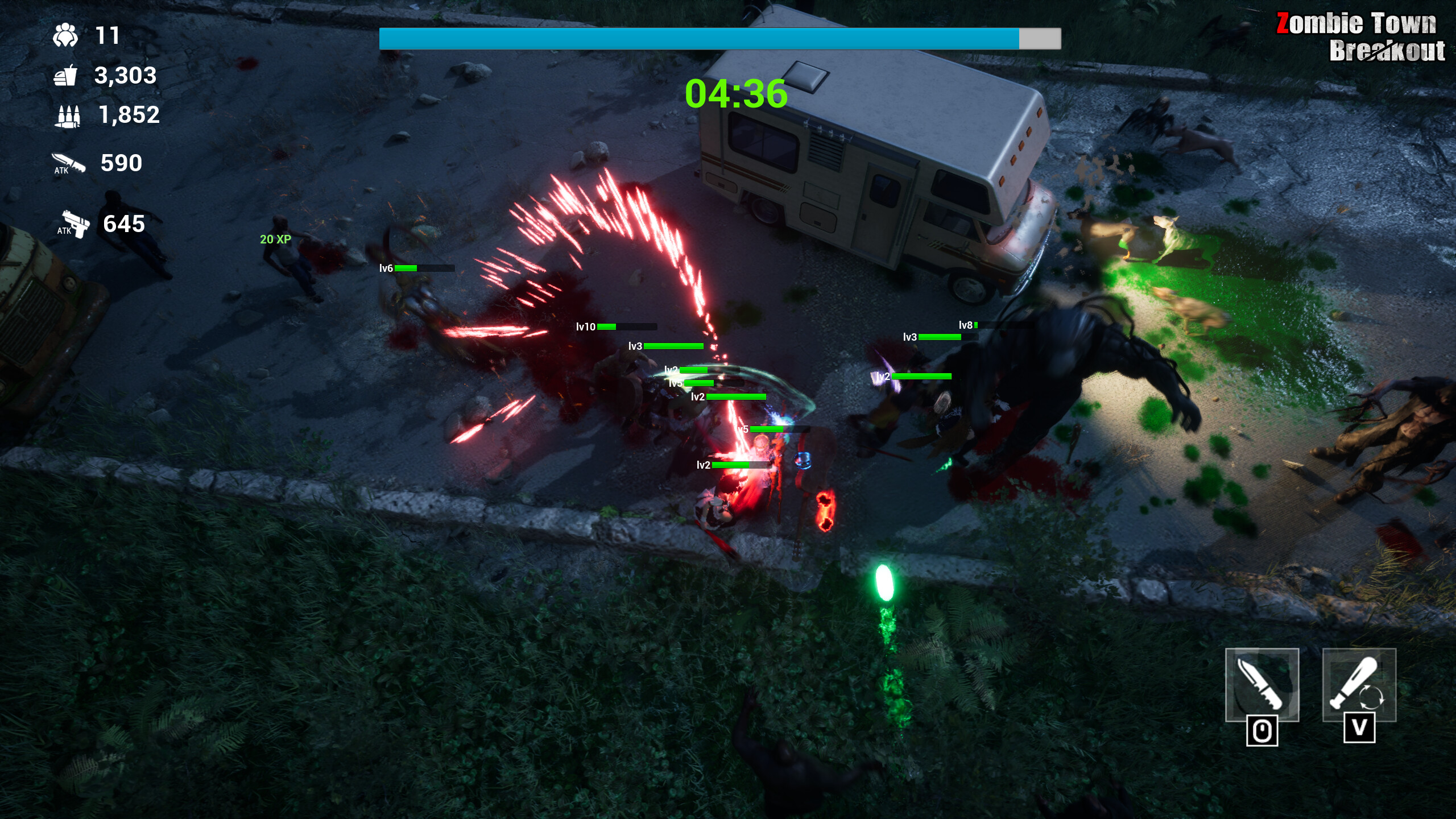 Zombie Town Breakout screenshot 8