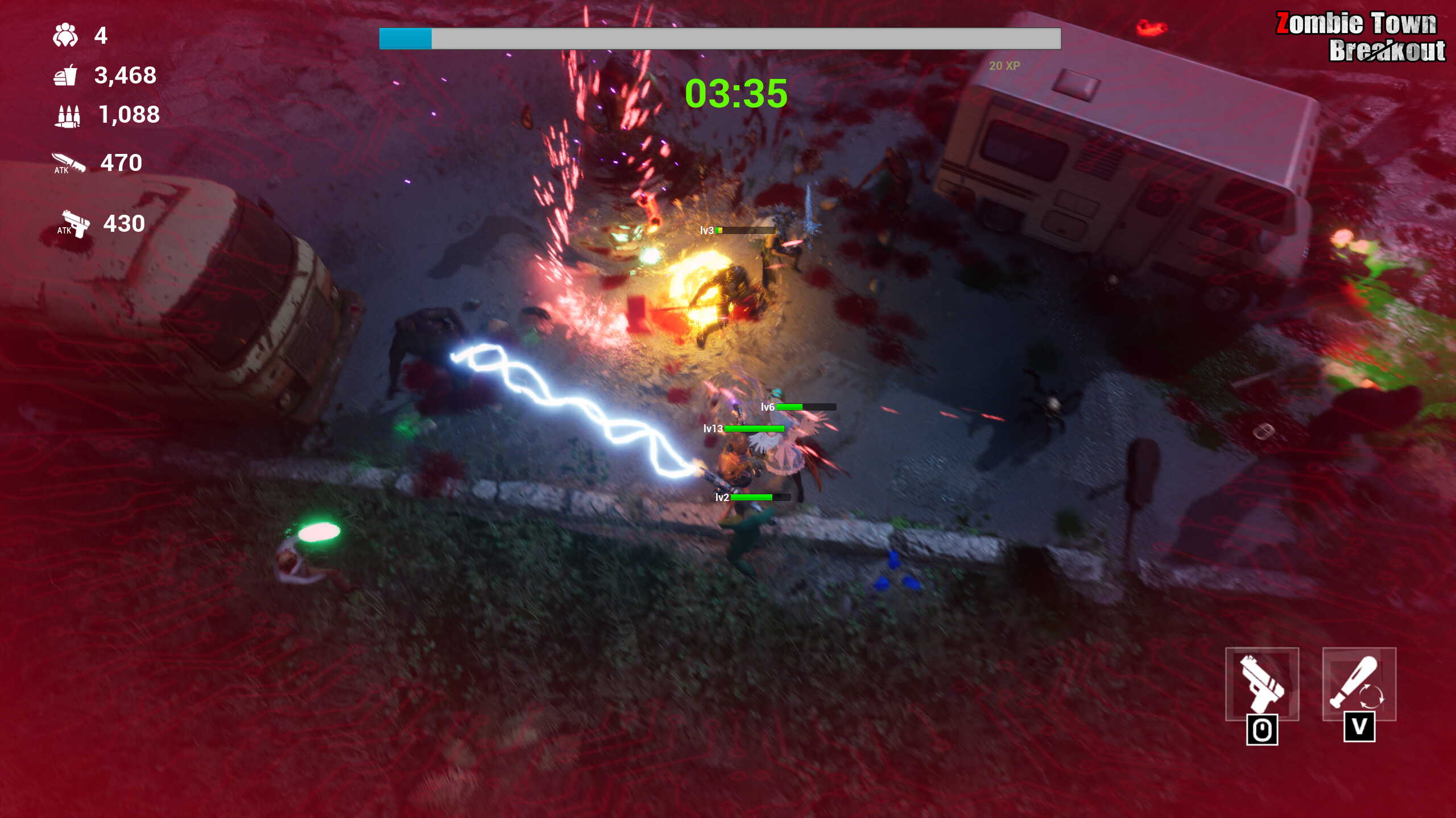 Zombie Town Breakout screenshot 11
