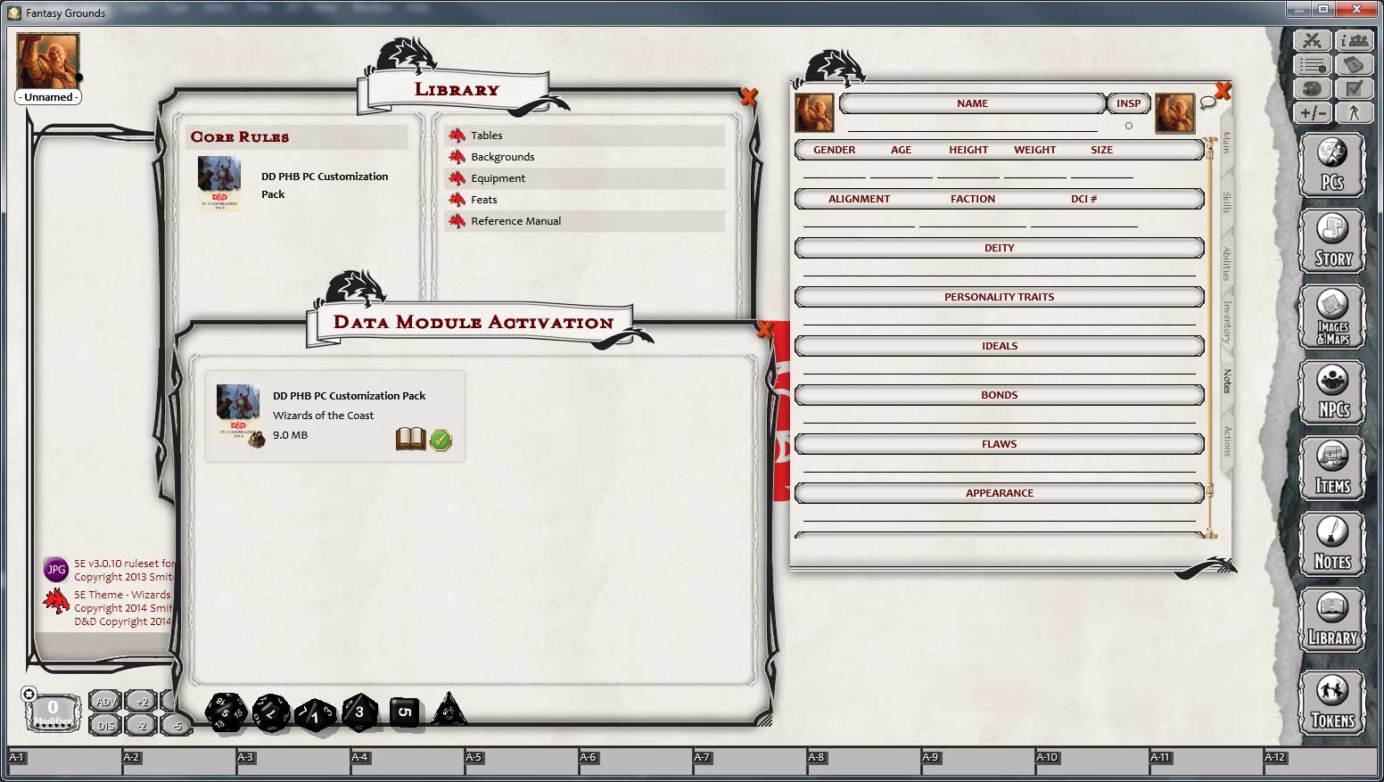 Fantasy Grounds - D&D Character Customization Pack screenshot 2