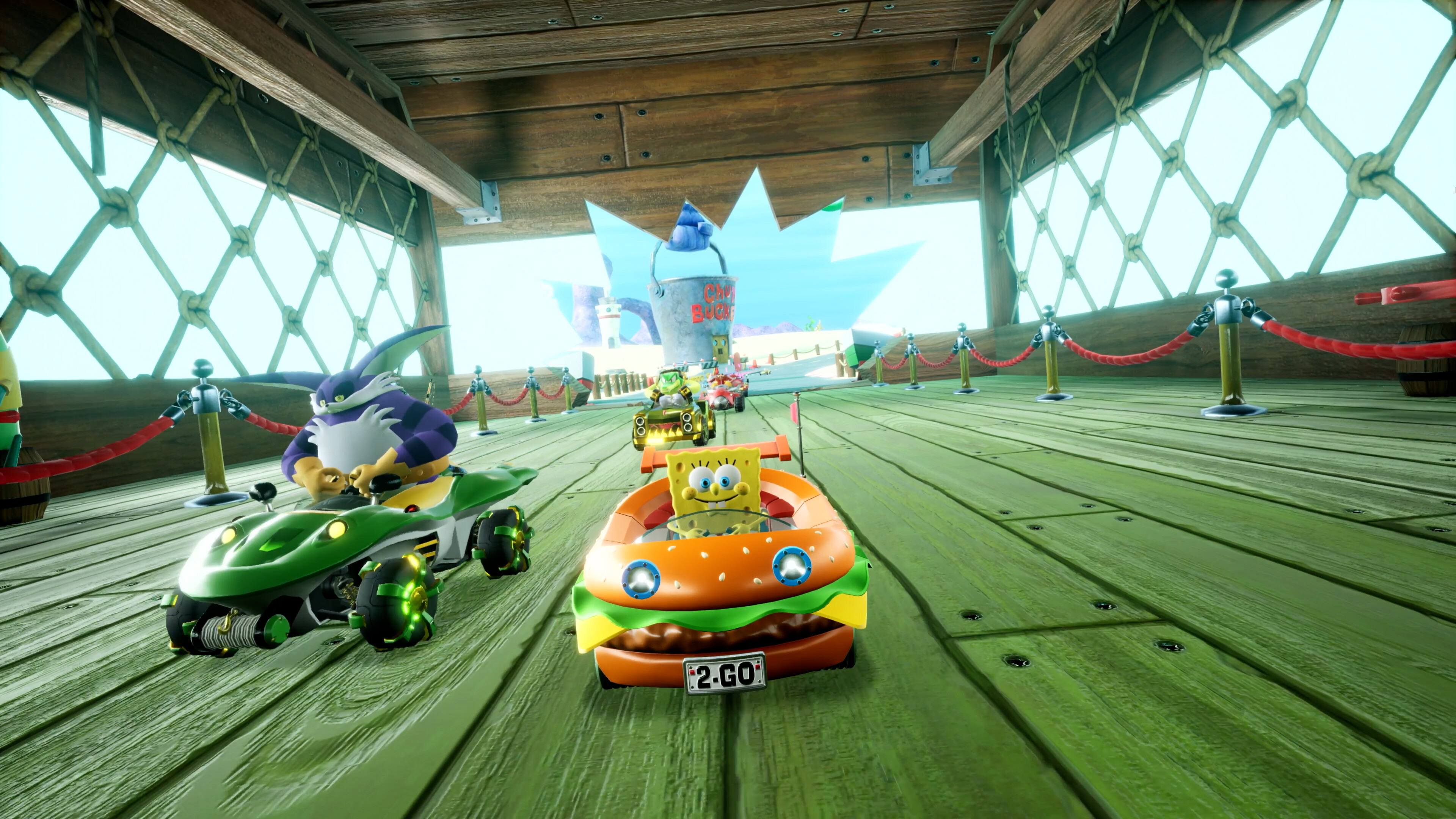 Sonic Racing: CrossWorlds - SpongeBob SquarePants Pack screenshot 1