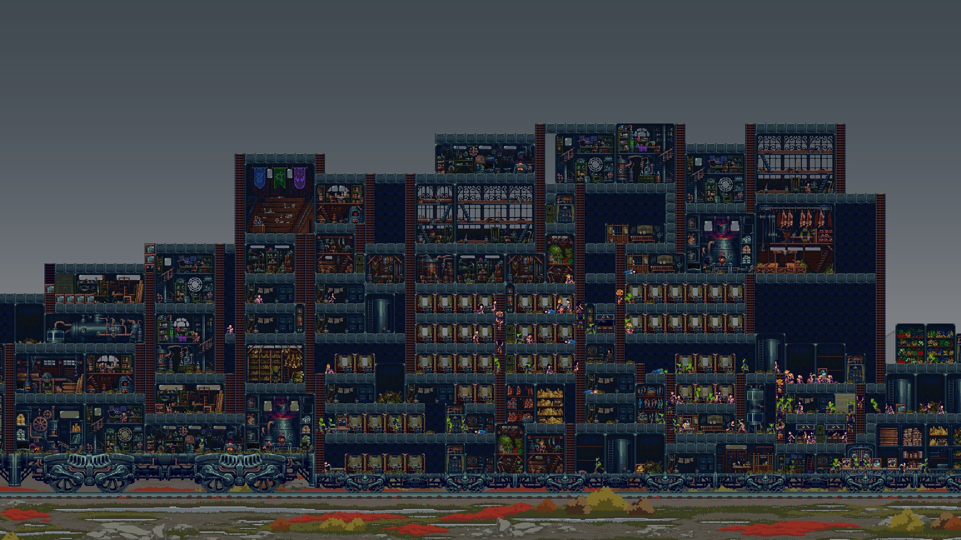 Steel Artery: Train City Builder screenshot 4