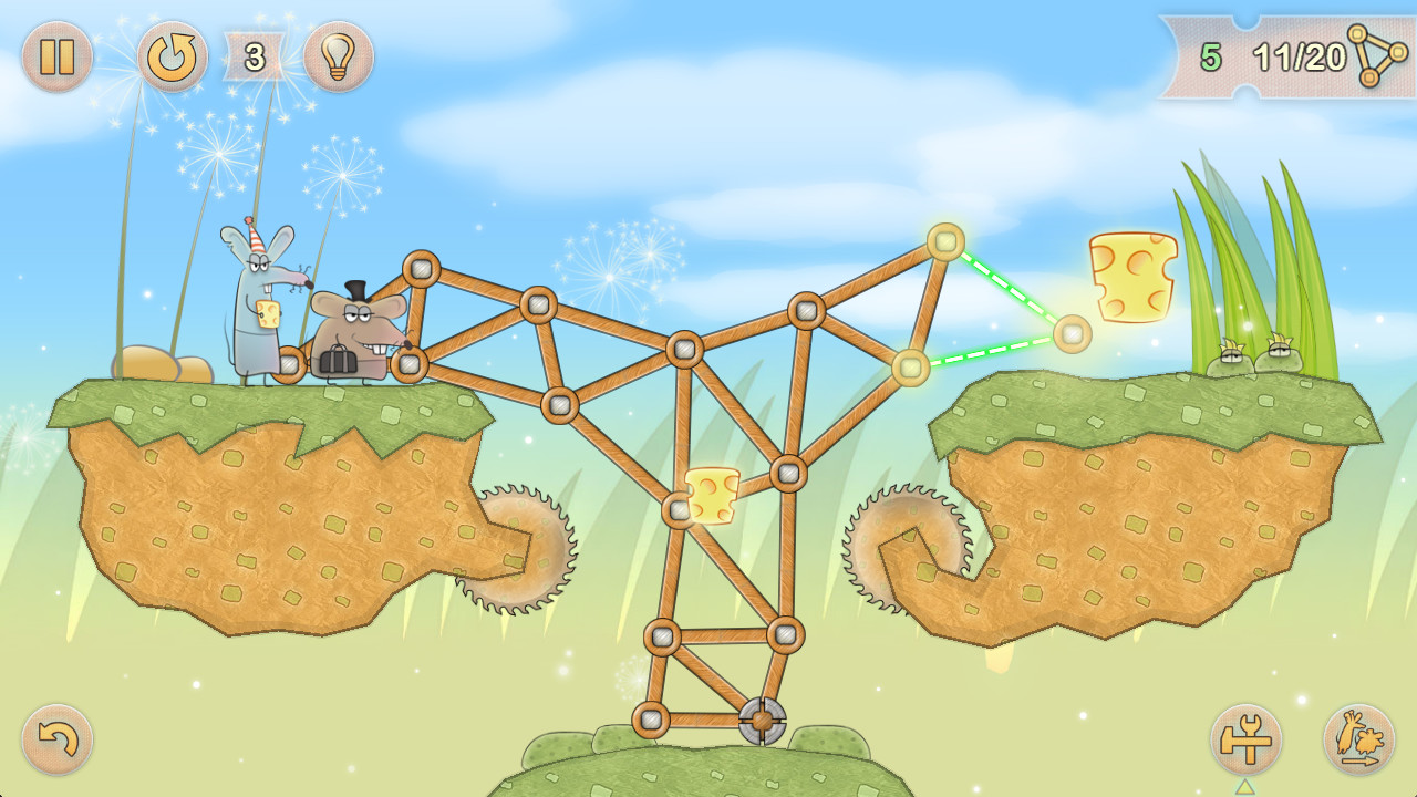 Tiny Bridge: Ratventure screenshot 1