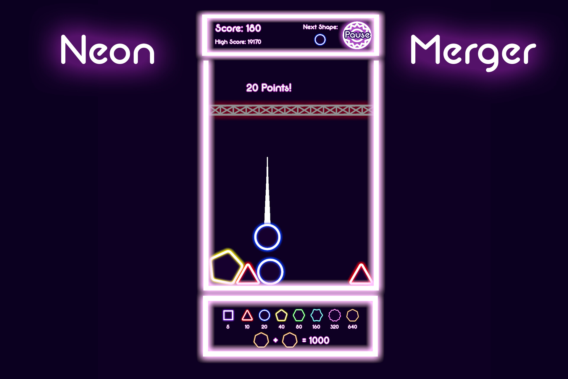 Neon Merger screenshot 1
