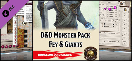 Fantasy Grounds - D&D Monster Pack - Fey & Giants
