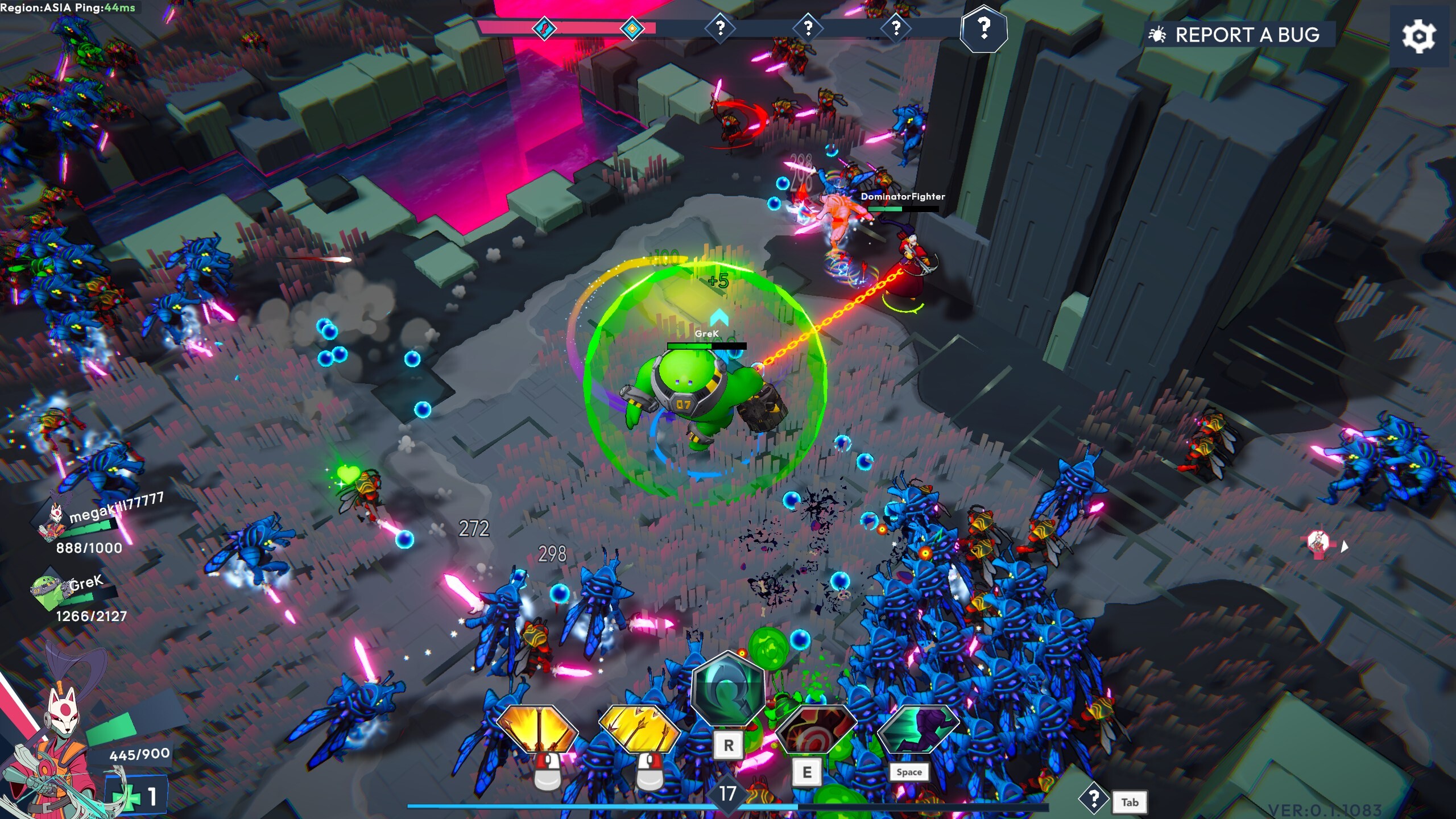 SLAMPUNKS screenshot 1