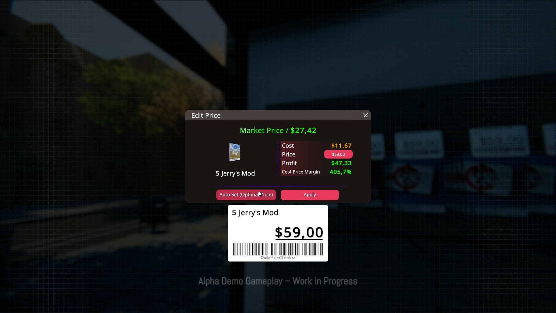 Digital Market Simulator screenshot 5
