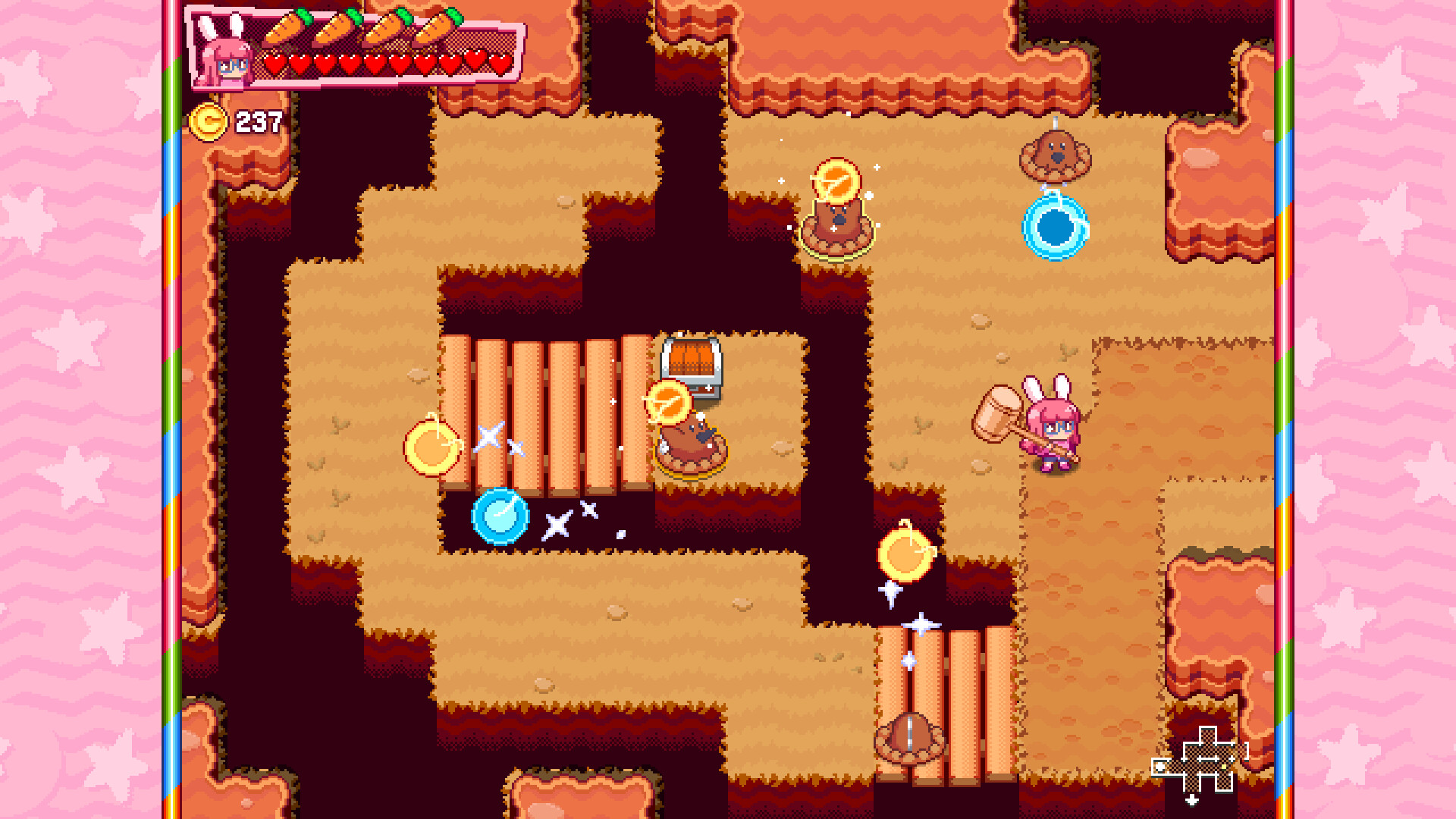 Hyper Bun Buster: Rocket Hammer Action screenshot 7