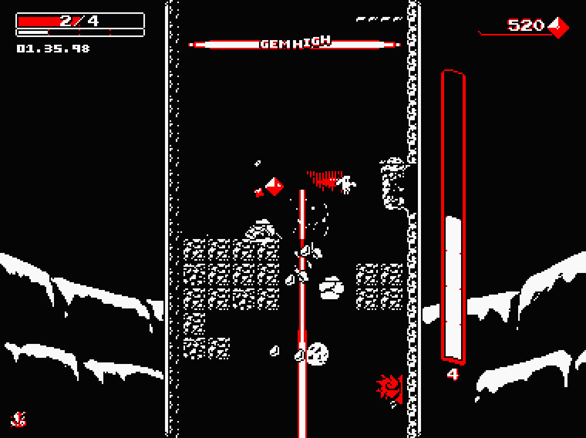 Downwell screenshot 2