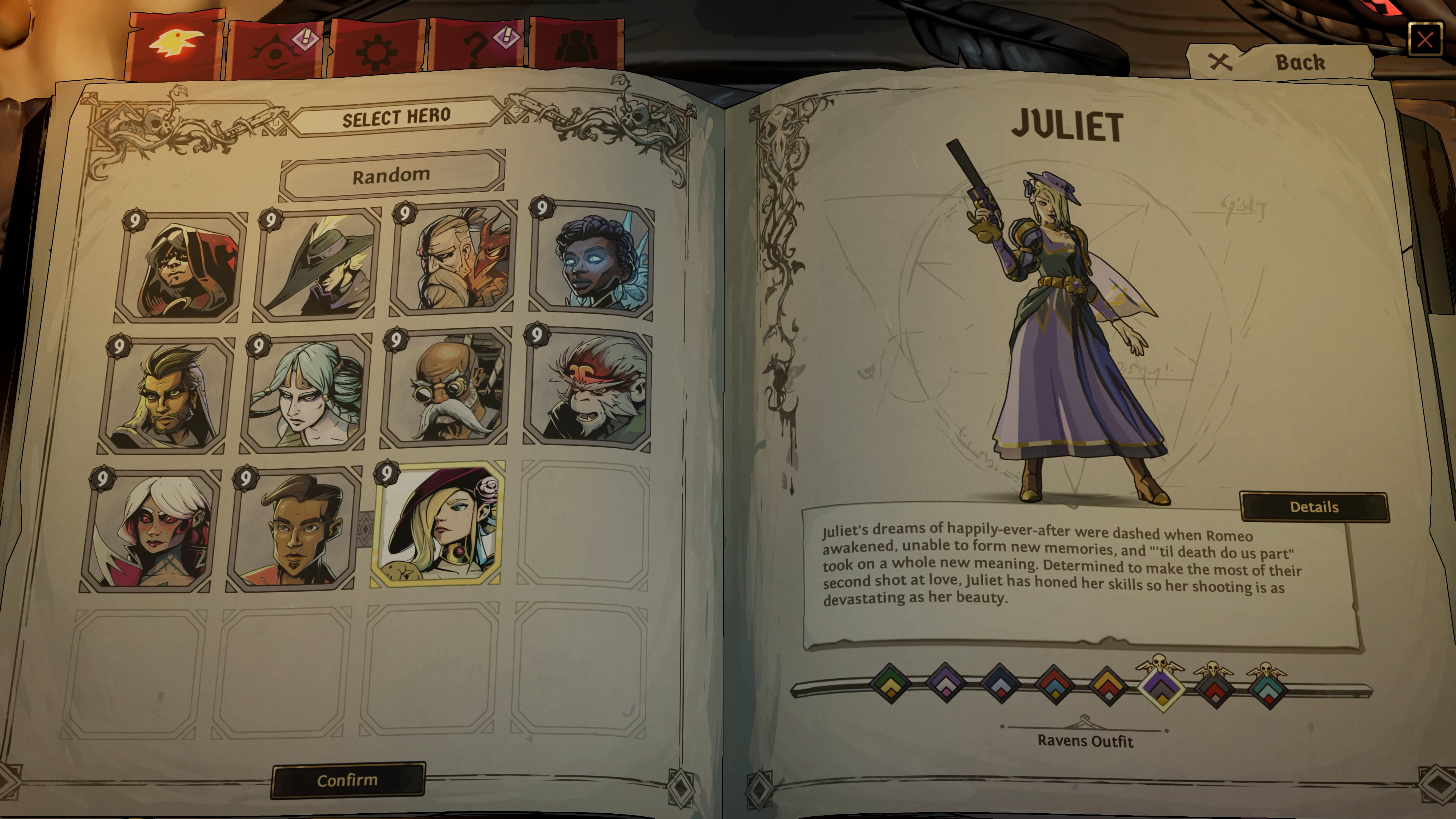Ravenswatch - Romeo & Juliet Skin Pack screenshot 5