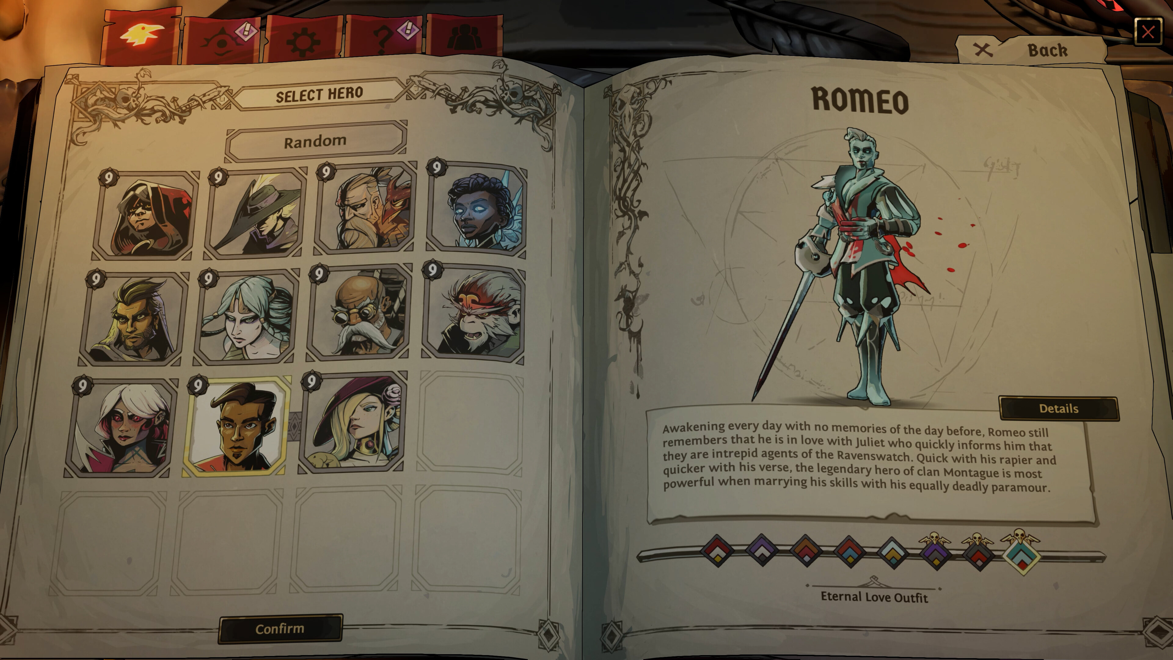 Ravenswatch - Romeo & Juliet Skin Pack screenshot 4