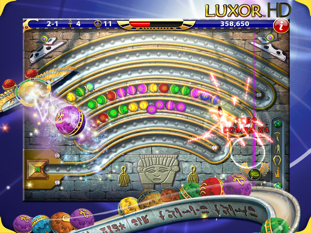 Luxor HD screenshot 1