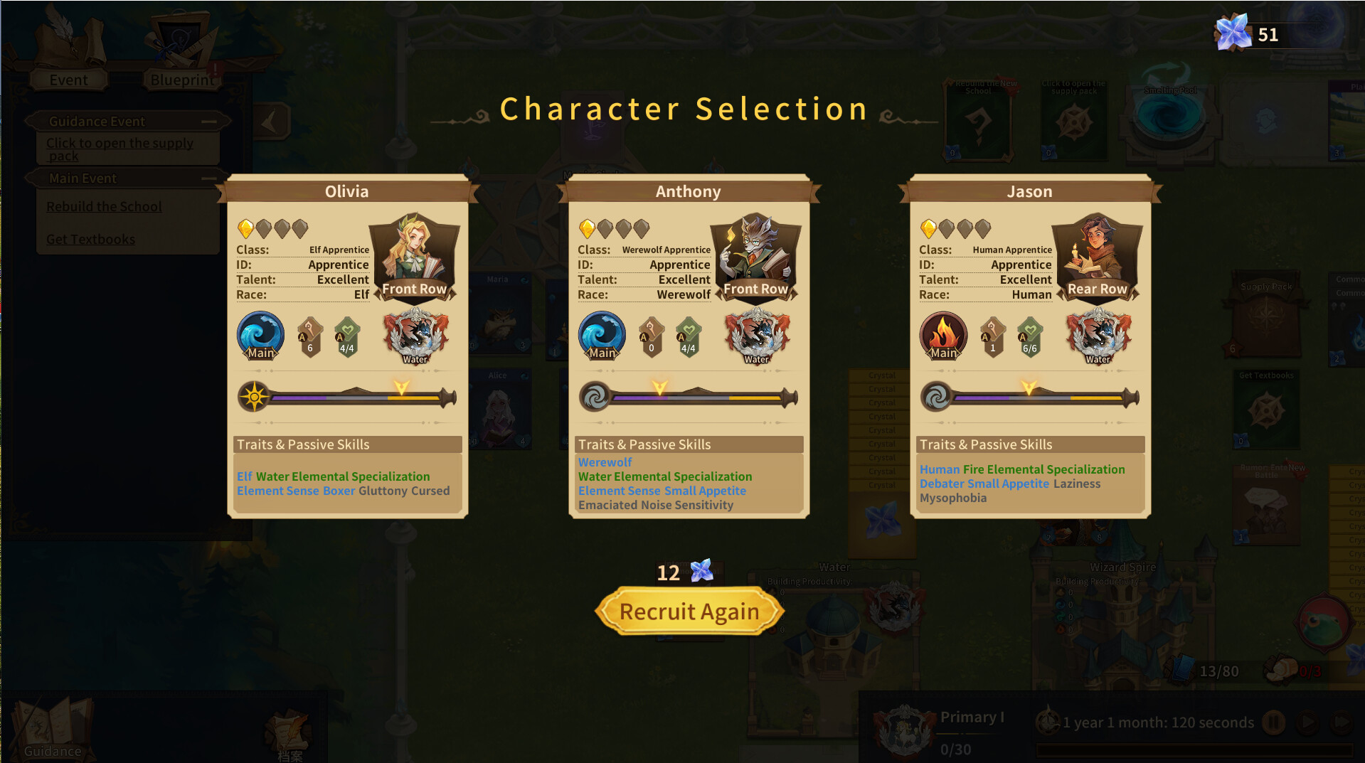 Arcana Academy - PC Game Screenshot