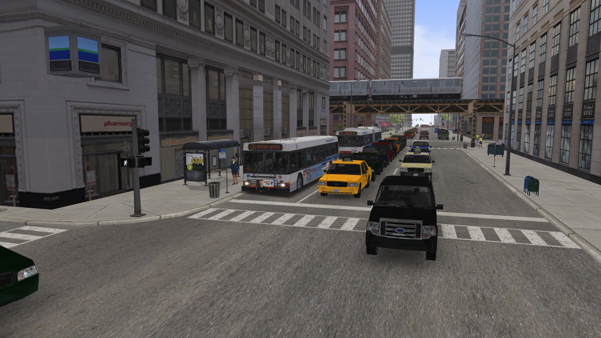 OMSI 2 Add-on Chicago Downtown screenshot 12