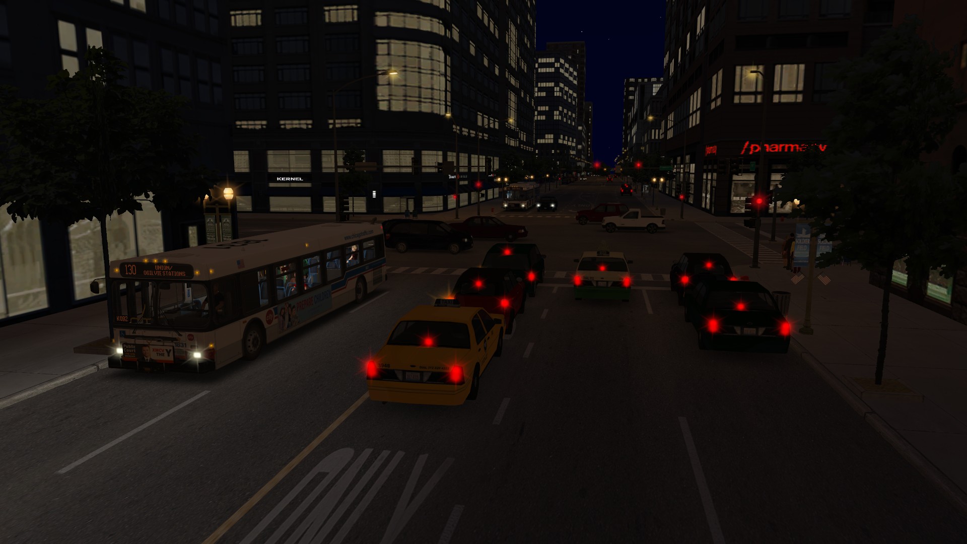 OMSI 2 Add-on Chicago Downtown screenshot 19