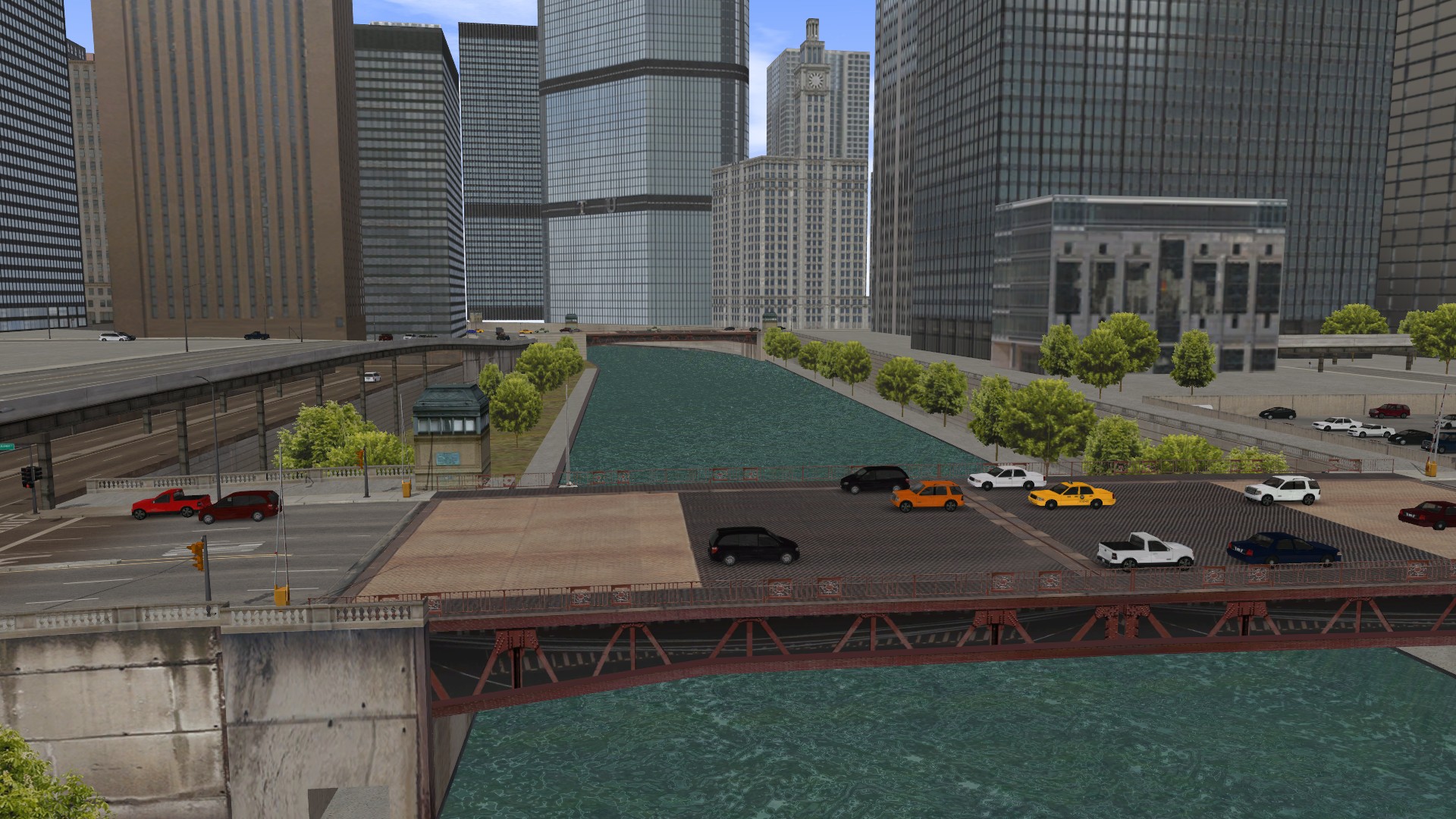 OMSI 2 Add-on Chicago Downtown screenshot 17