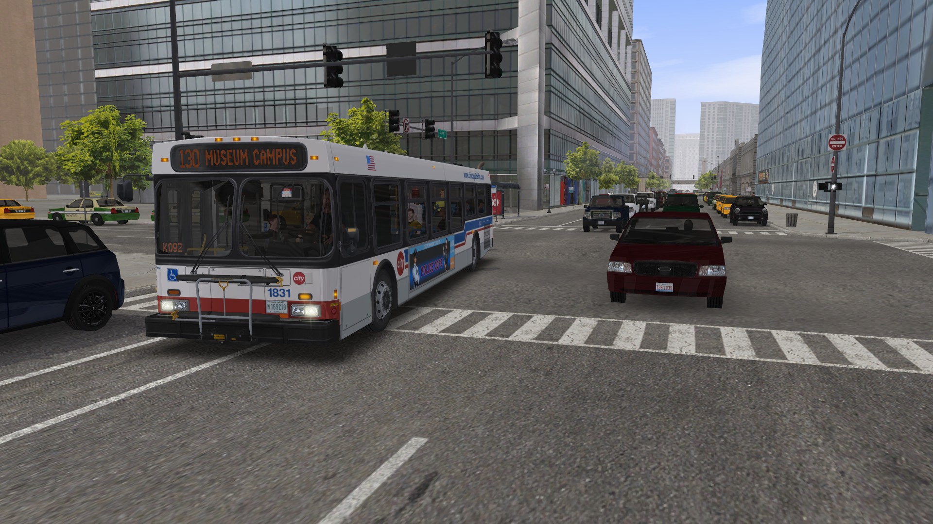 OMSI 2 Add-on Chicago Downtown screenshot 11