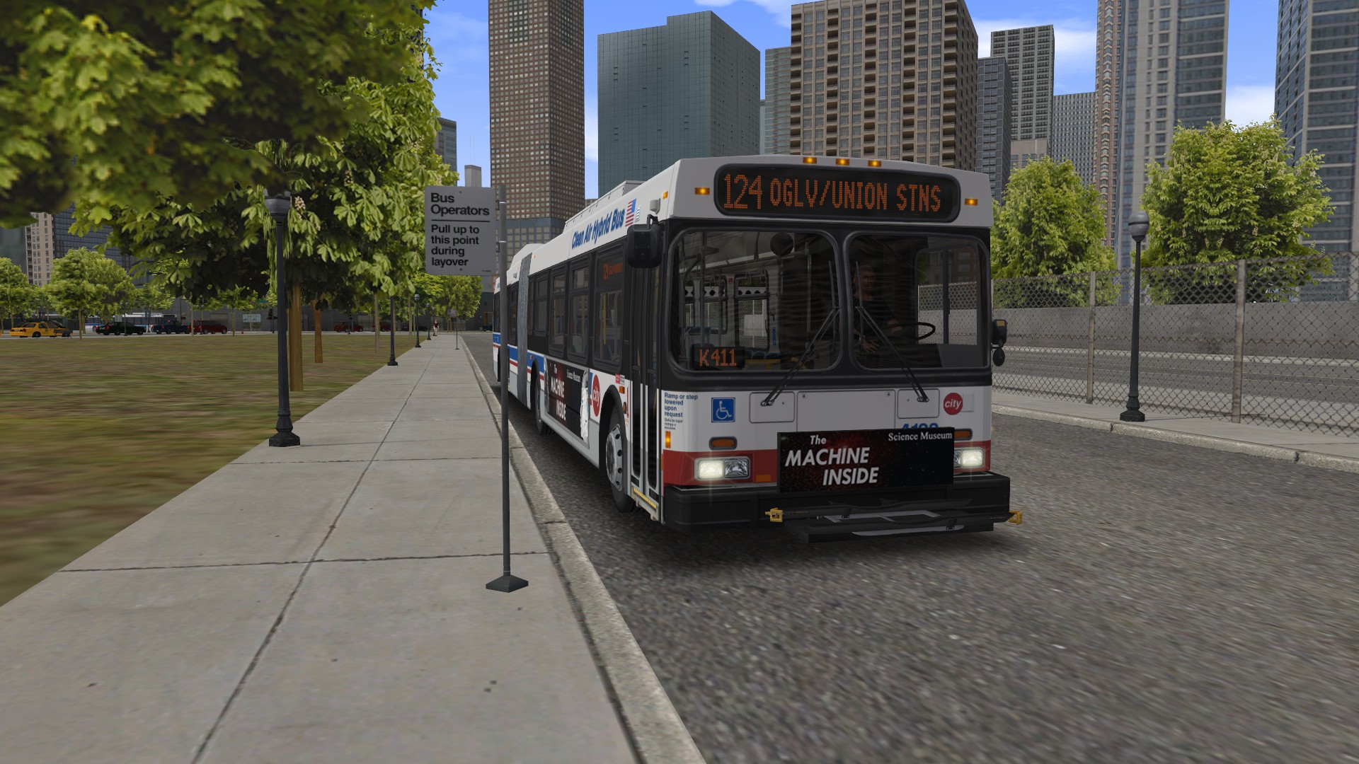 OMSI 2 Add-on Chicago Downtown screenshot 1