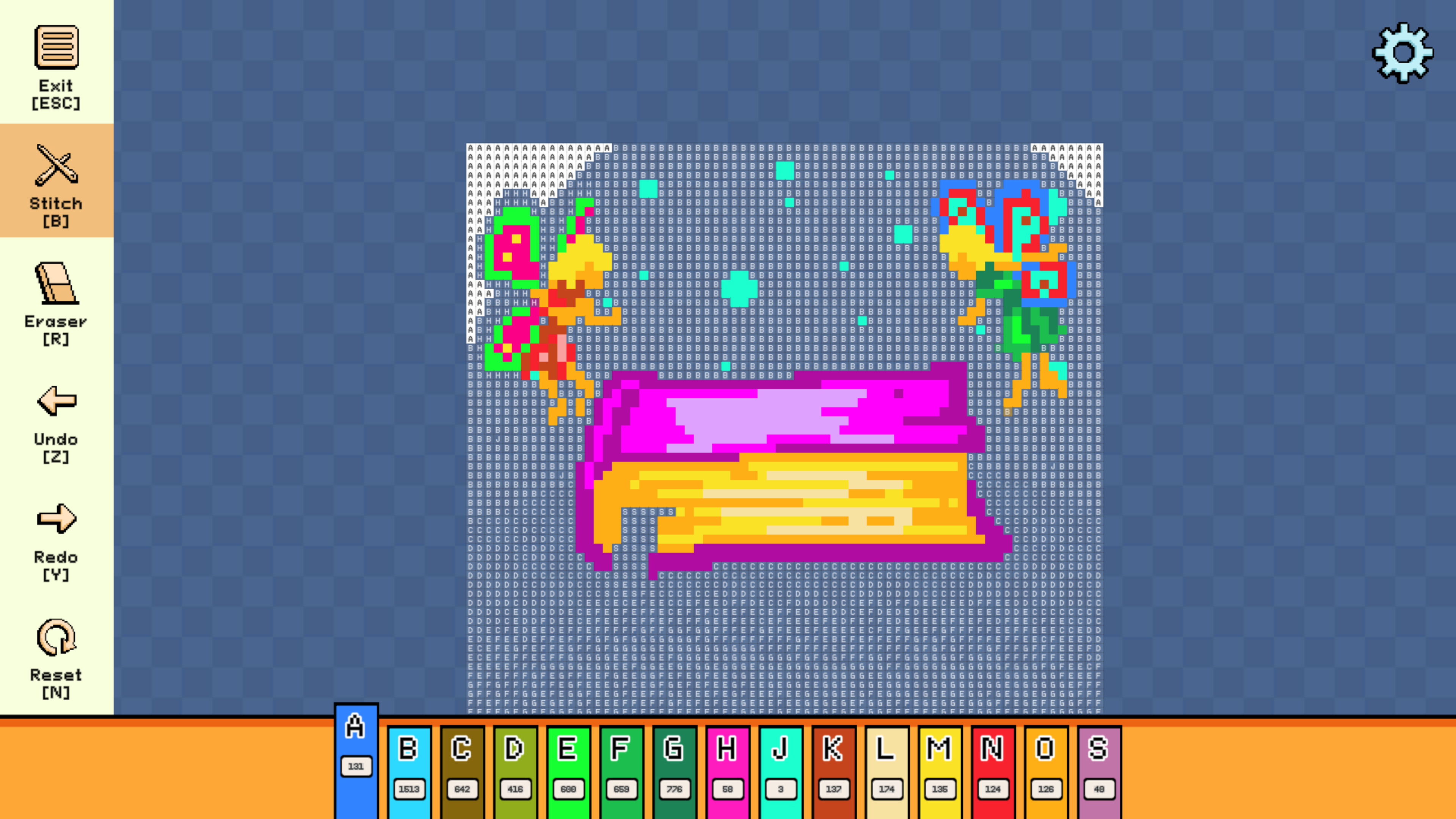 Pixel Cross Stitch - Enchanted Worlds Pack screenshot 3