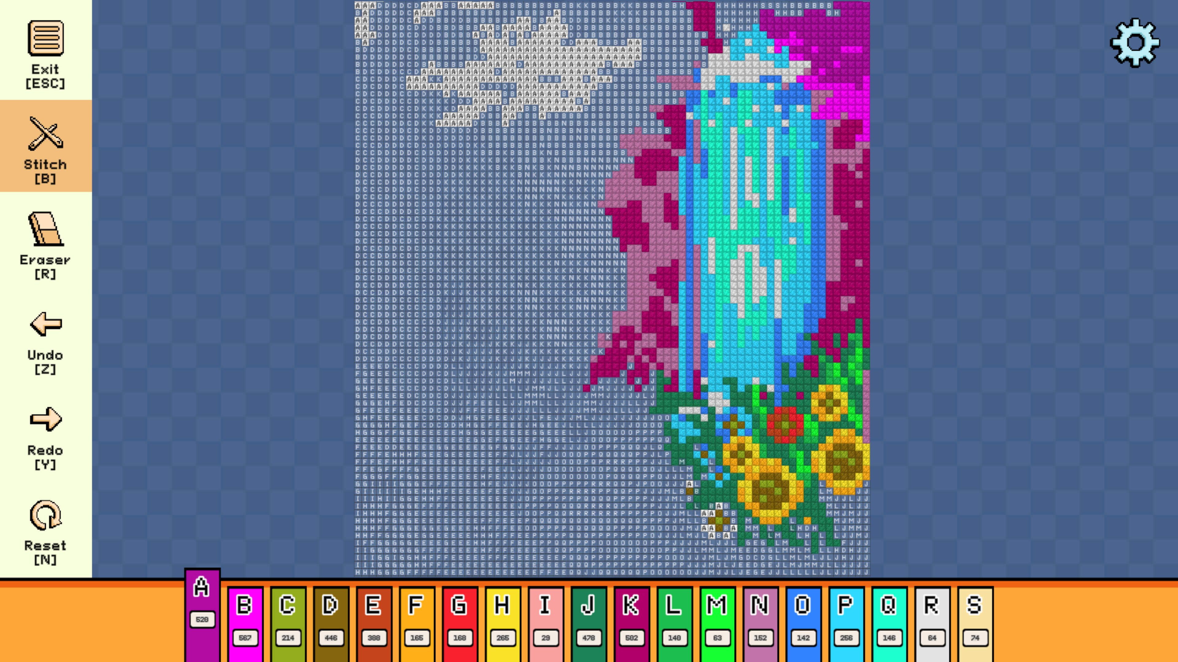 Pixel Cross Stitch - Enchanted Worlds Pack 2 screenshot 3