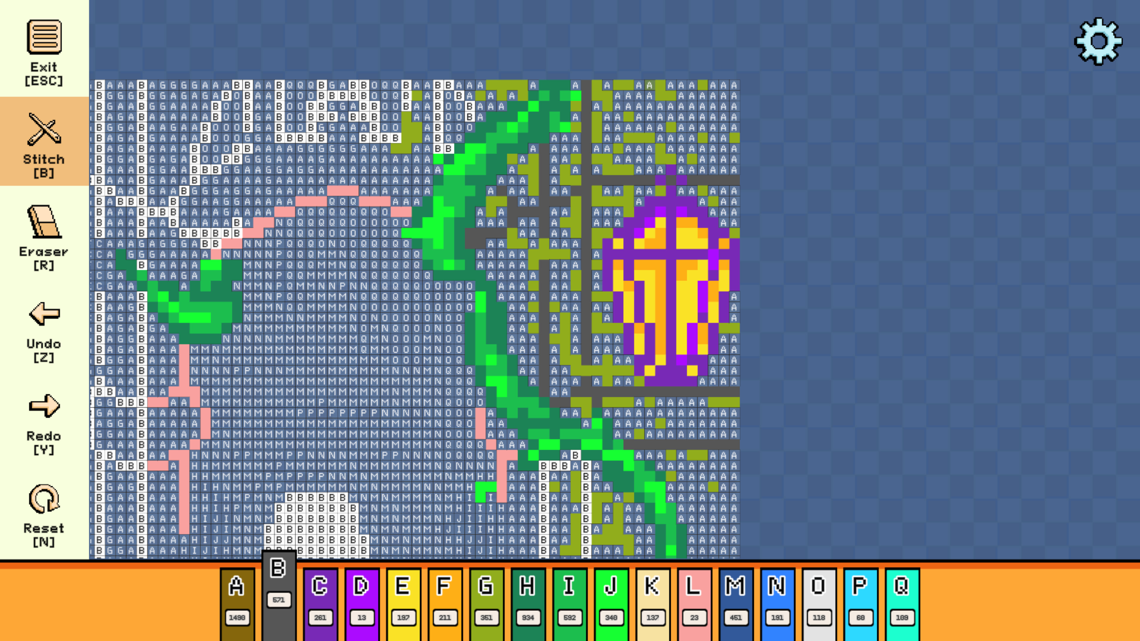 Pixel Cross Stitch - Enchanted Worlds Pack 3 screenshot 3