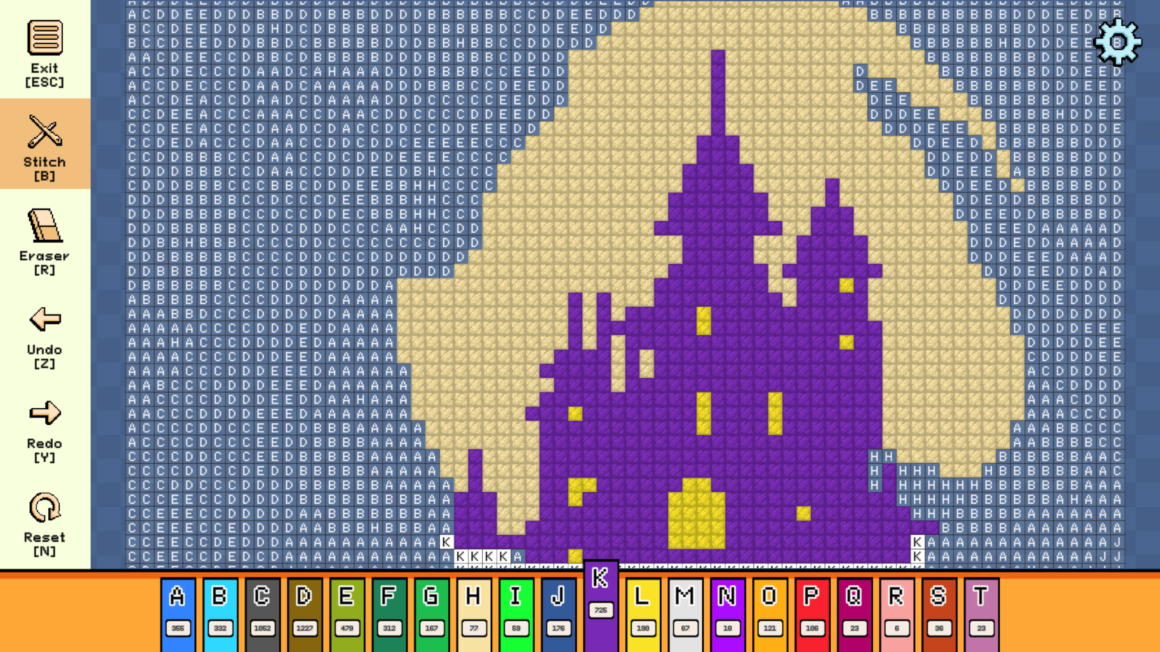 Pixel Cross Stitch - Enchanted Worlds Pack 3 screenshot 4