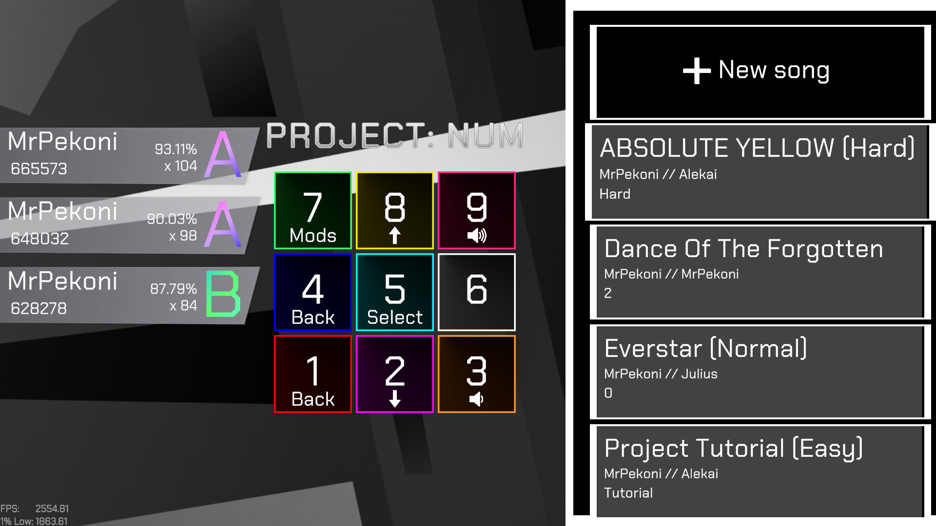 Project: Num screenshot 3