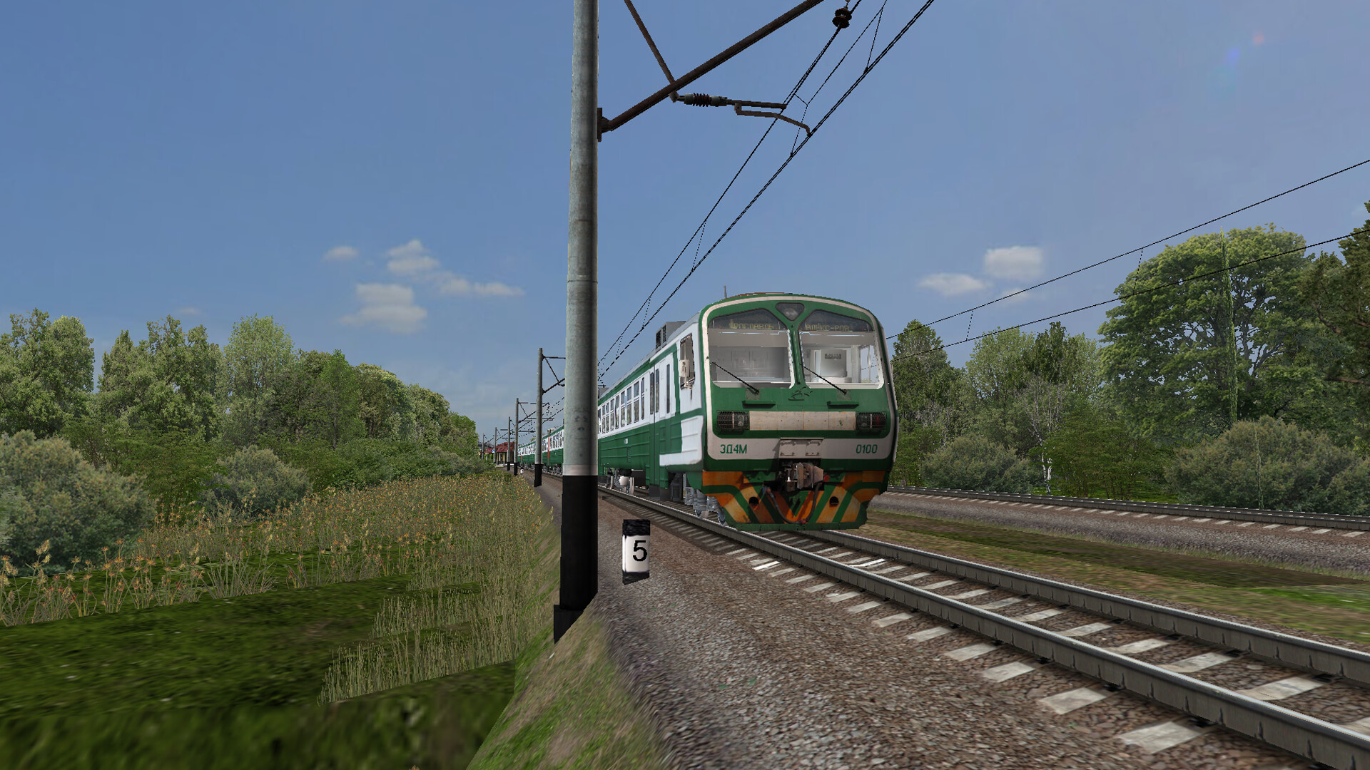ZDSimulator - ED4m Electric Train screenshot 7