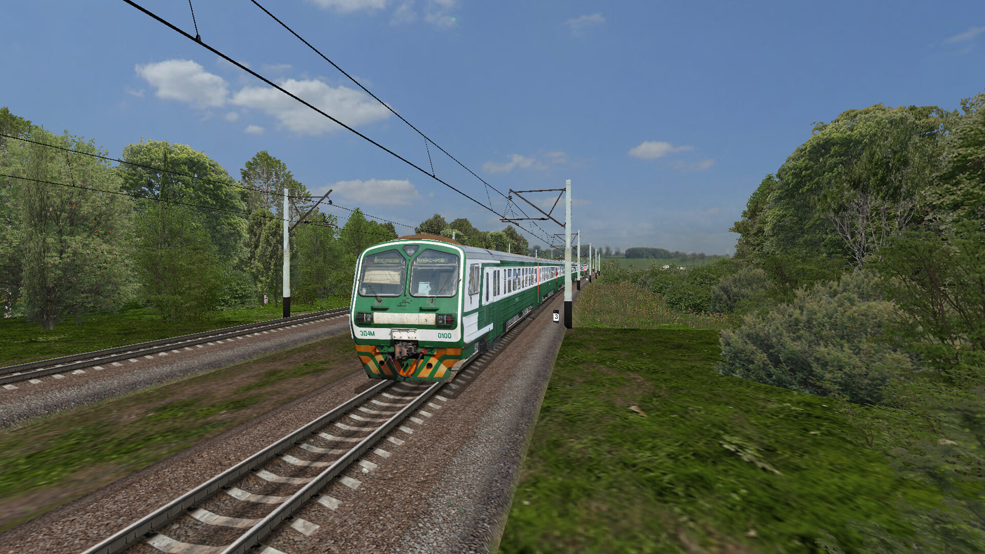 ZDSimulator - ED4m Electric Train screenshot 8